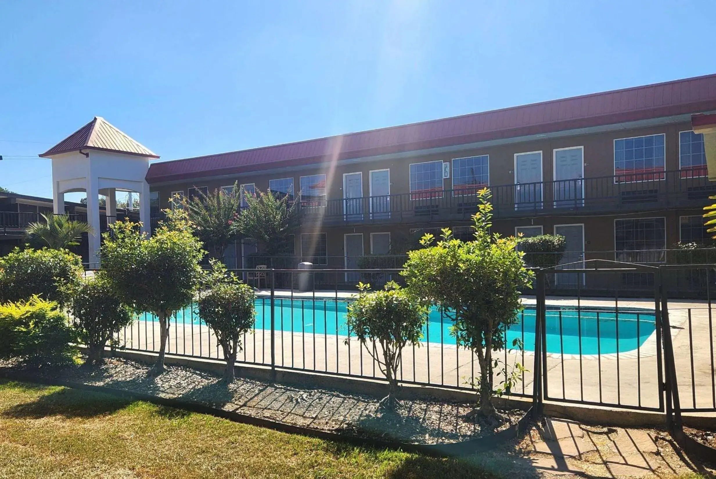 Pool view in Days Inn by Wyndham Leesville Pool view in Days Inn by Wyndham Leesville