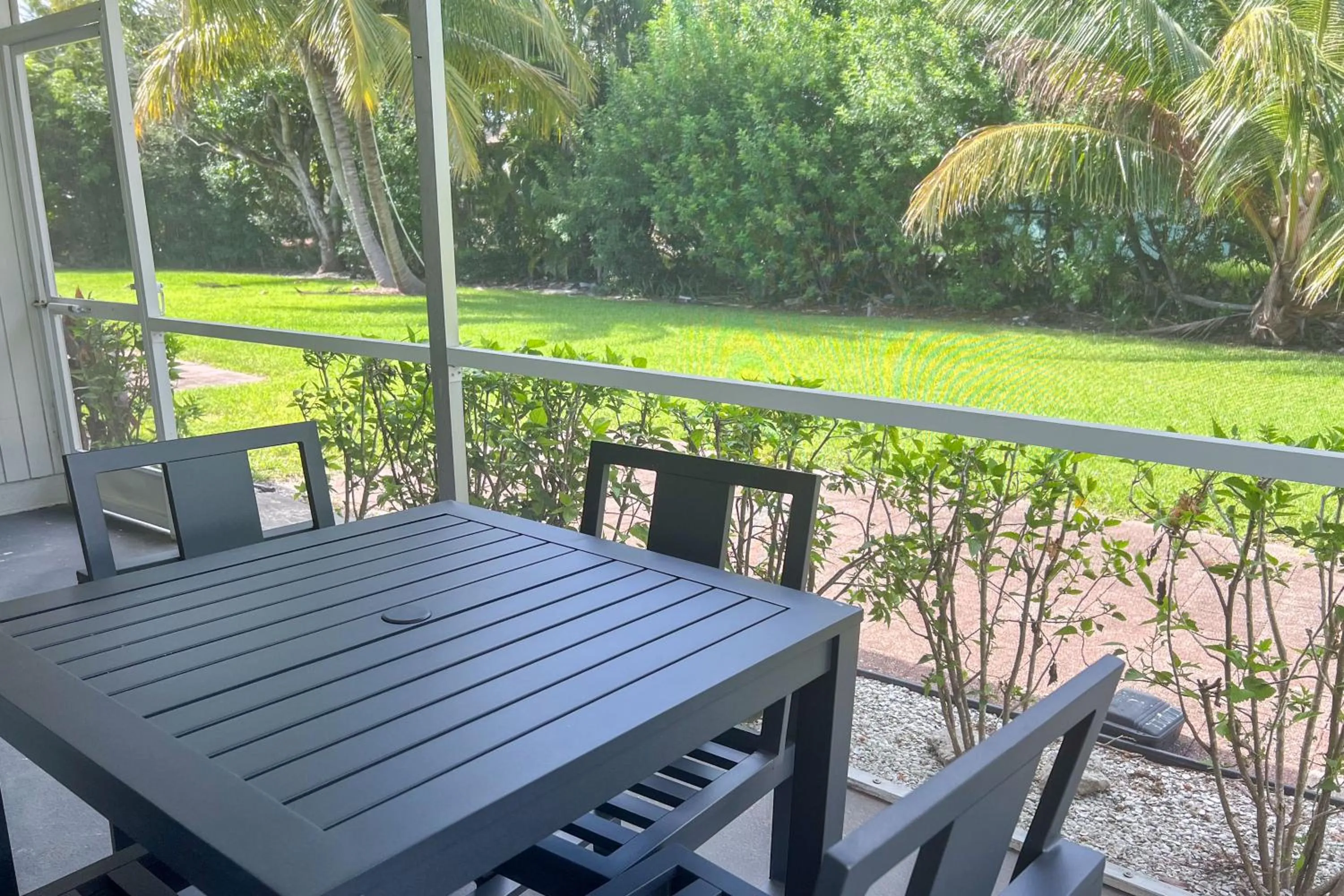 Patio in Marco Island Lakeside Inn