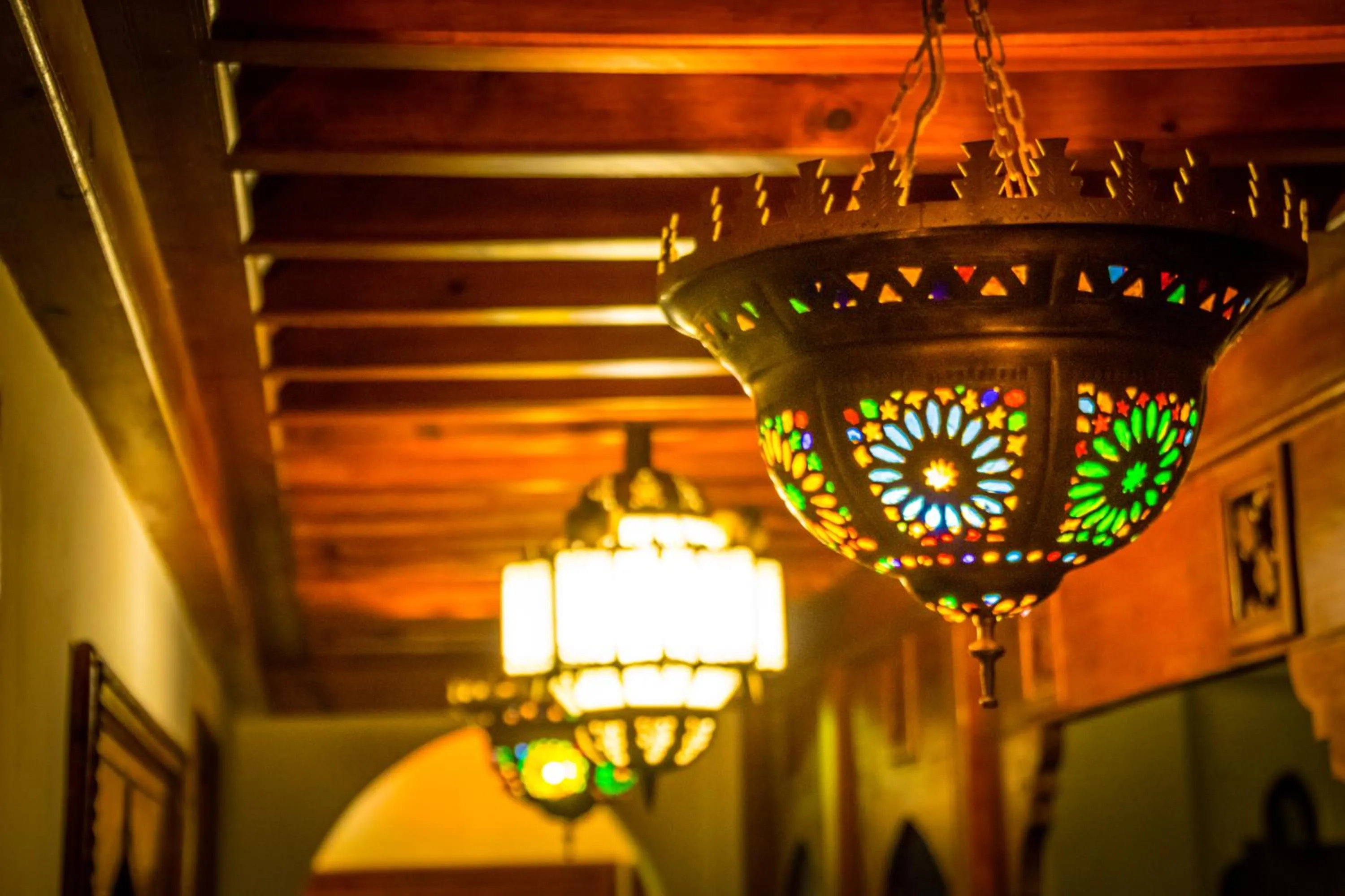 Decorative detail in Riad Belle Epoque