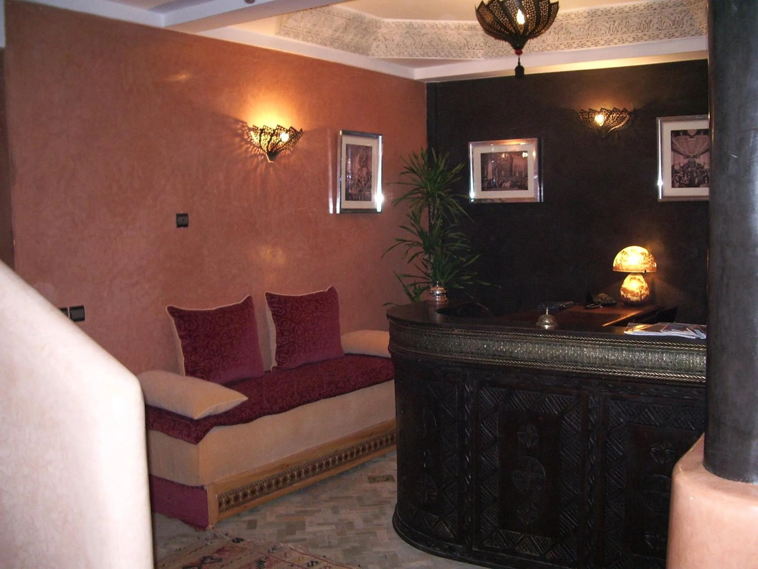 Lobby or reception in Riad Belle Epoque