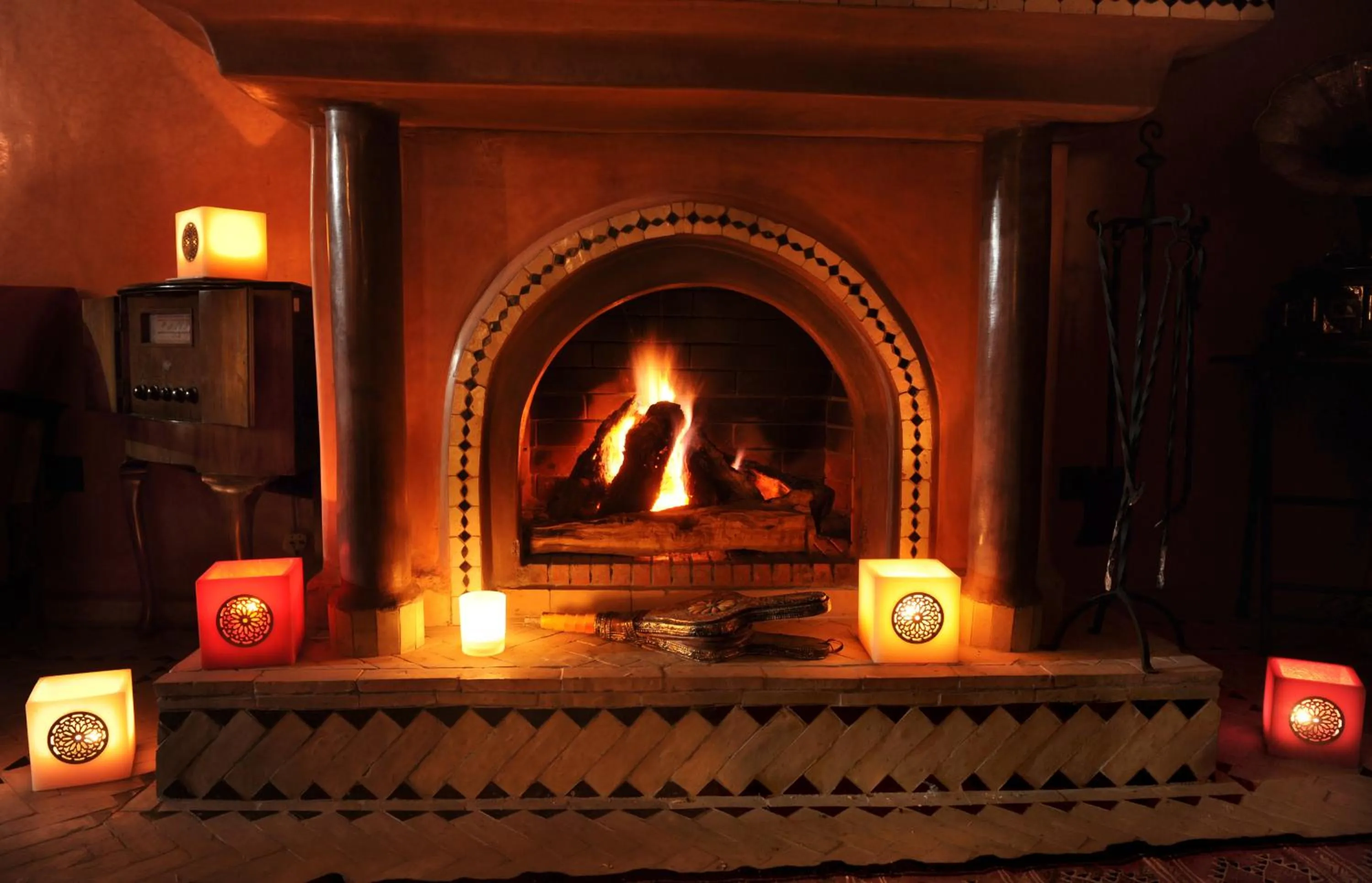 Lounge or bar in Riad Belle Epoque