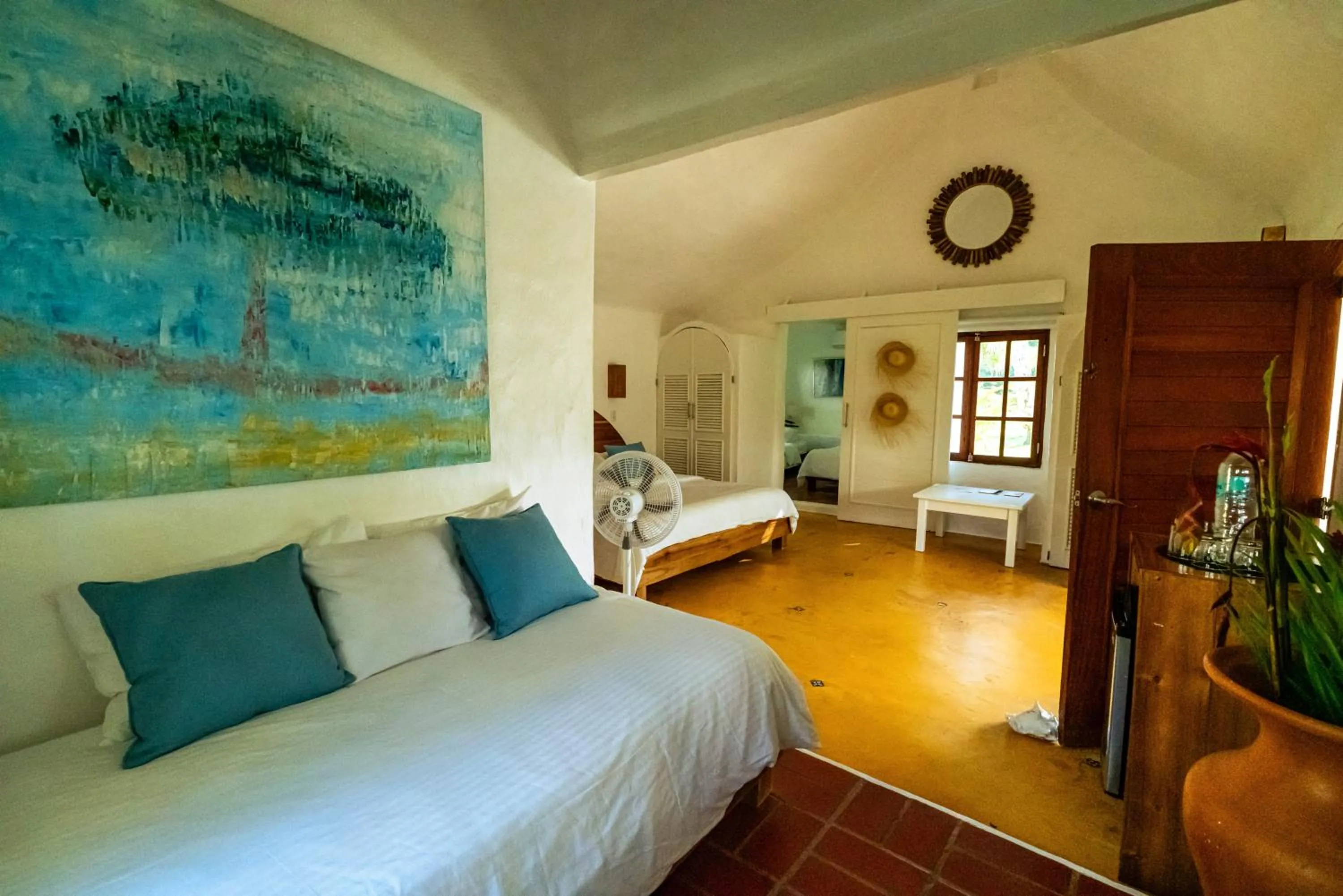 Bed in Hotel Atlantis