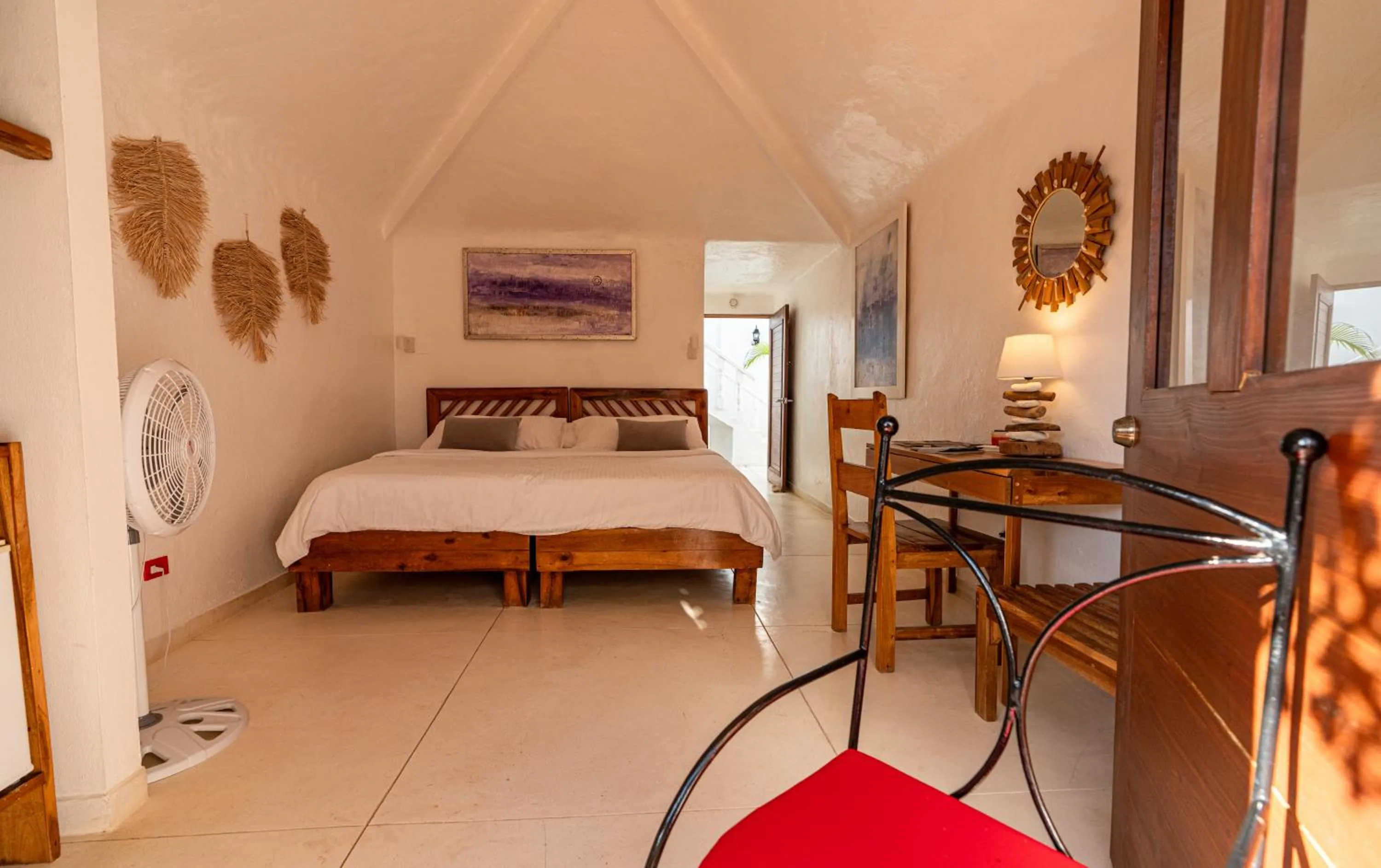 Bed in Hotel Atlantis