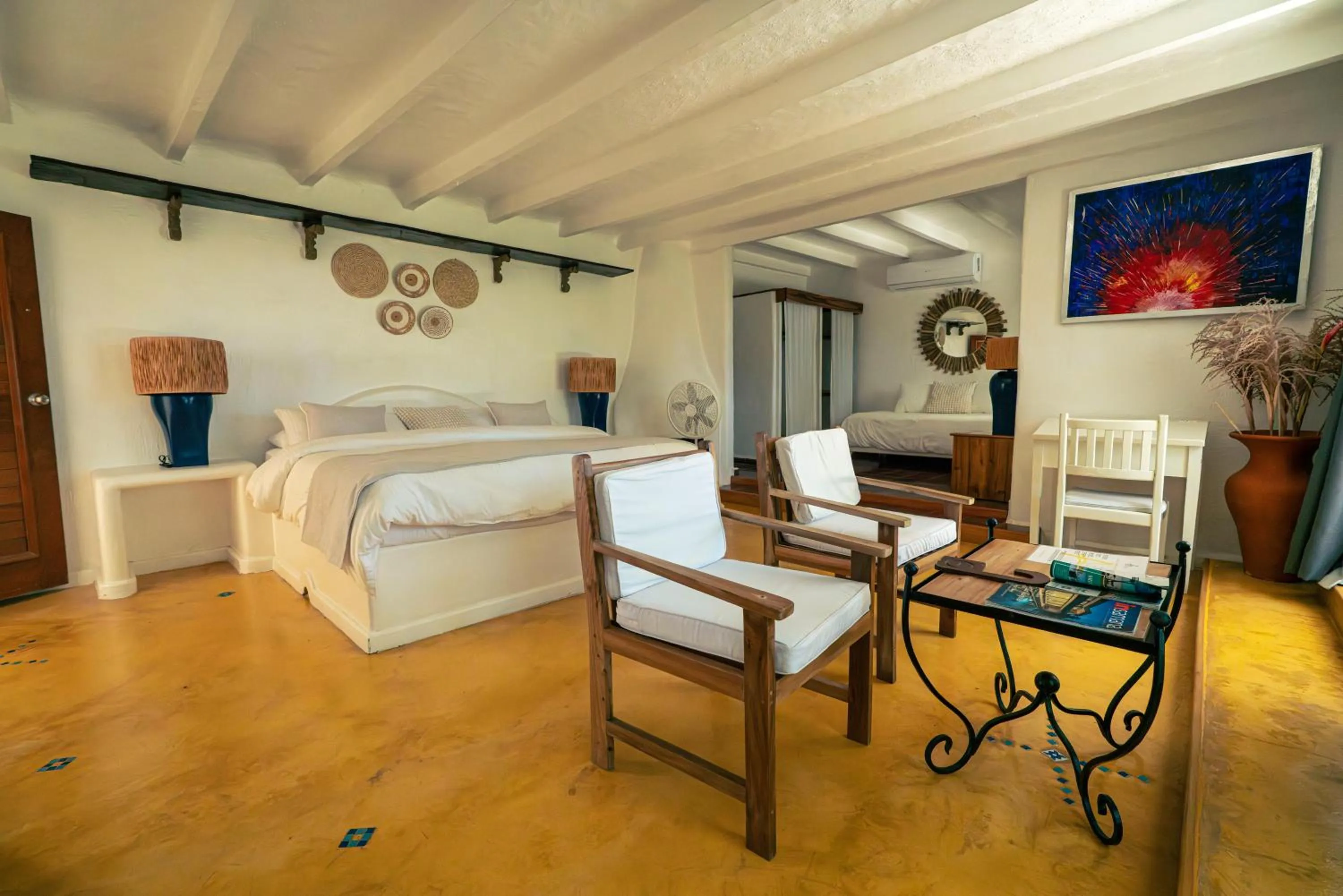 Bed in Hotel Atlantis