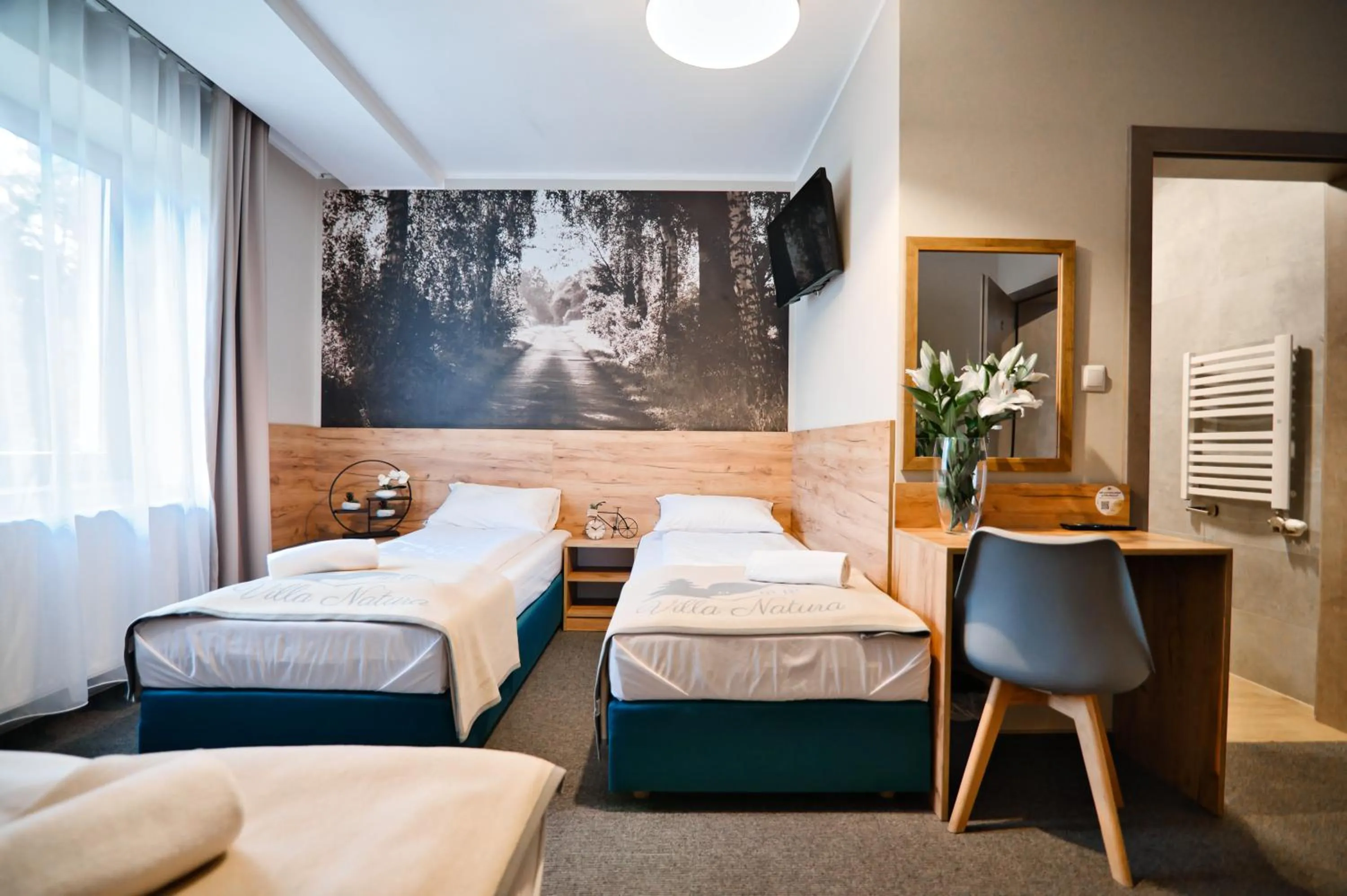 Bed in Villa Natura Zator Przeciszów