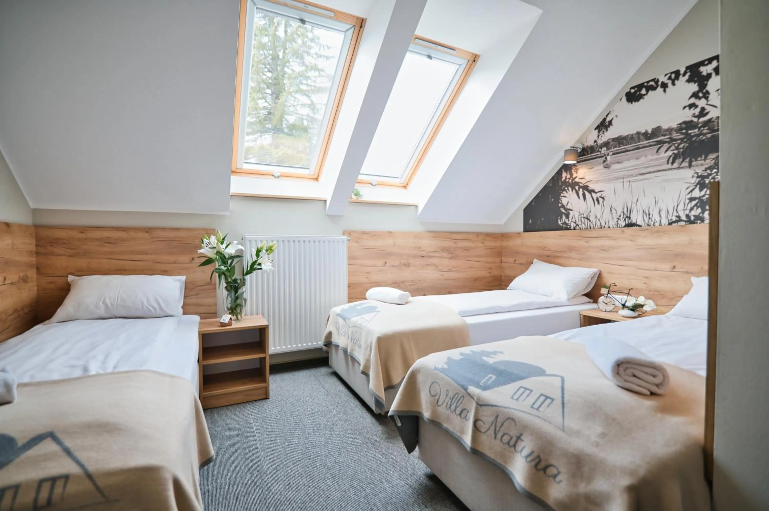 Bed in Villa Natura Zator Przeciszów