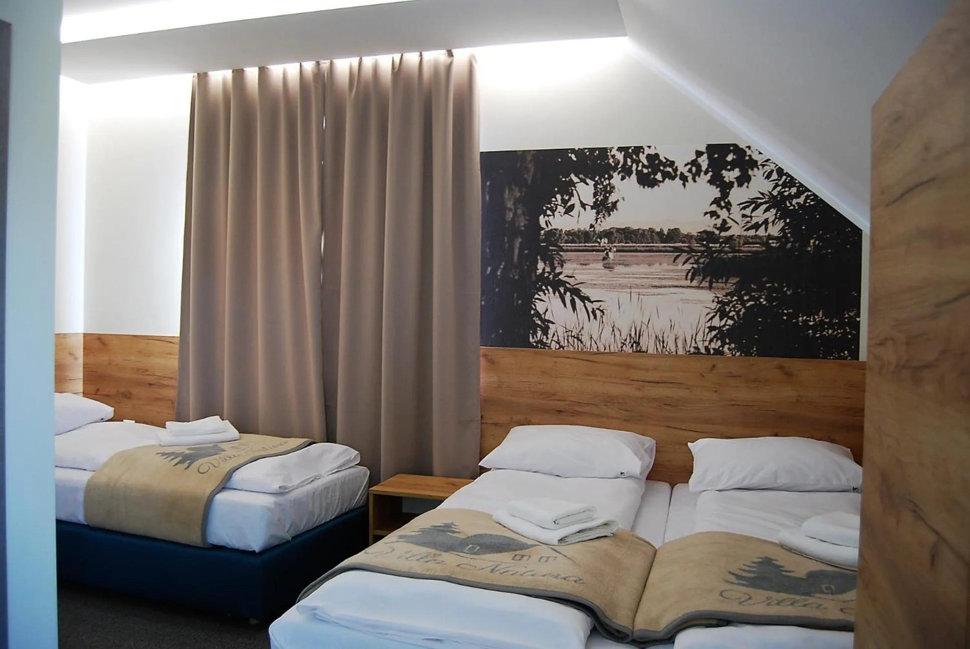 Bed in Villa Natura Zator Przeciszów