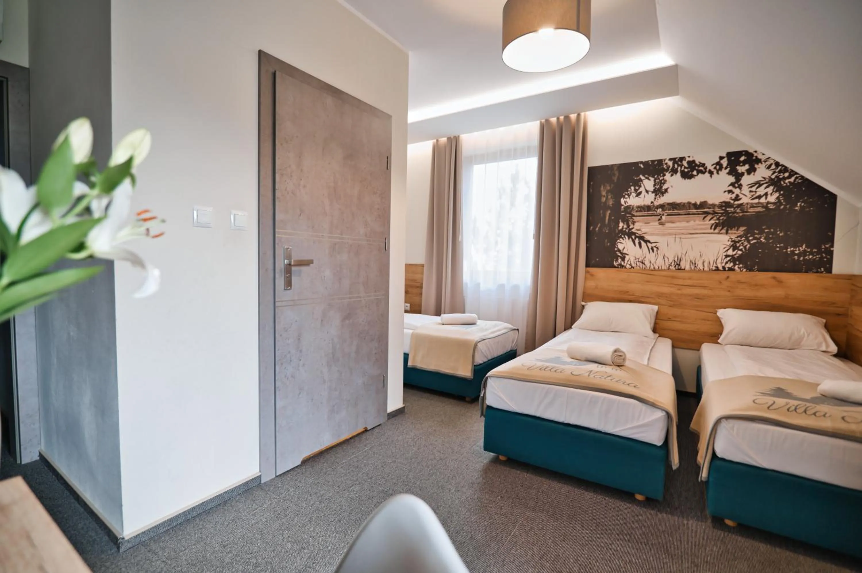 Bed in Villa Natura Zator Przeciszów