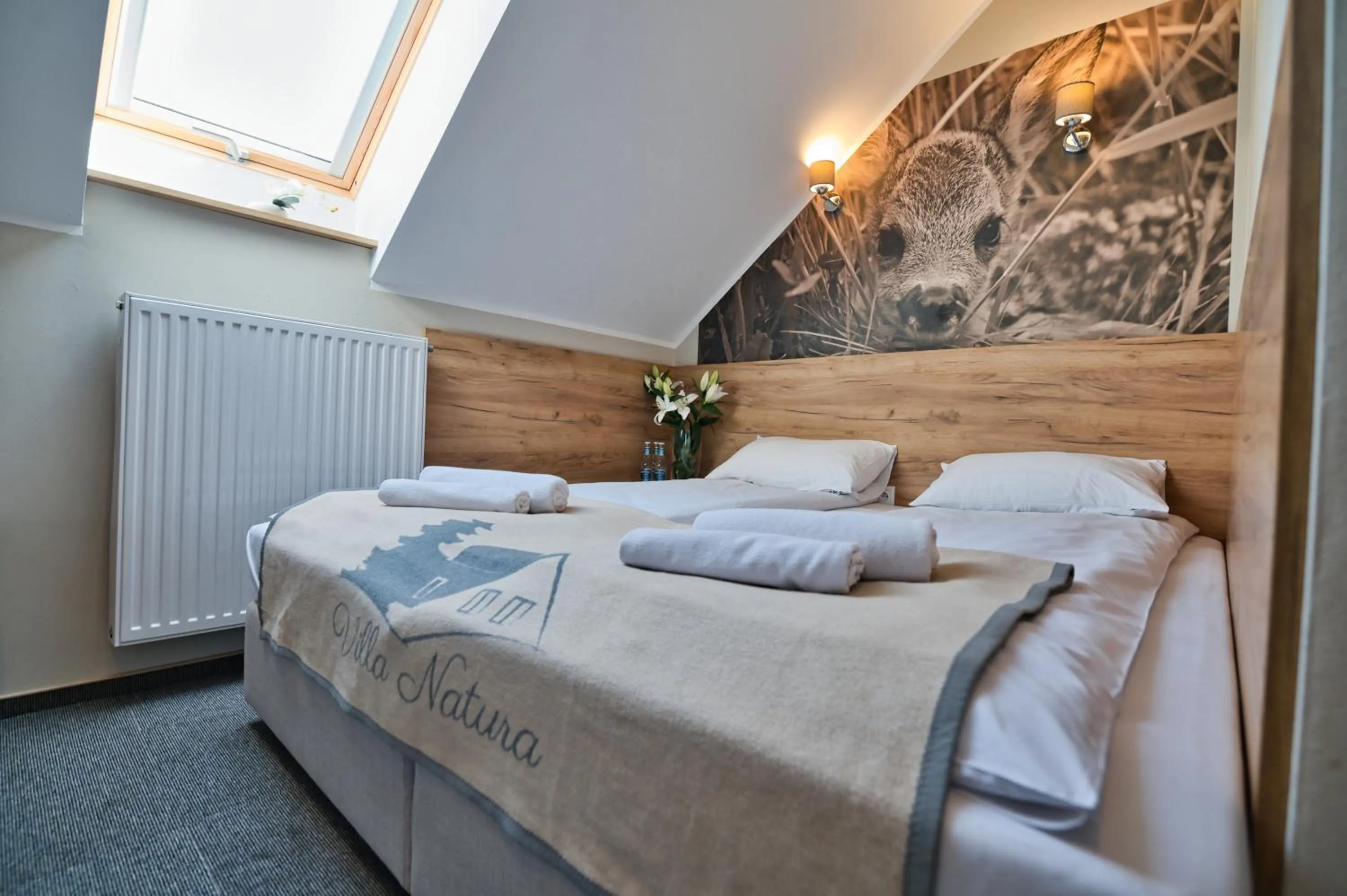 Bed in Villa Natura Zator Przeciszów