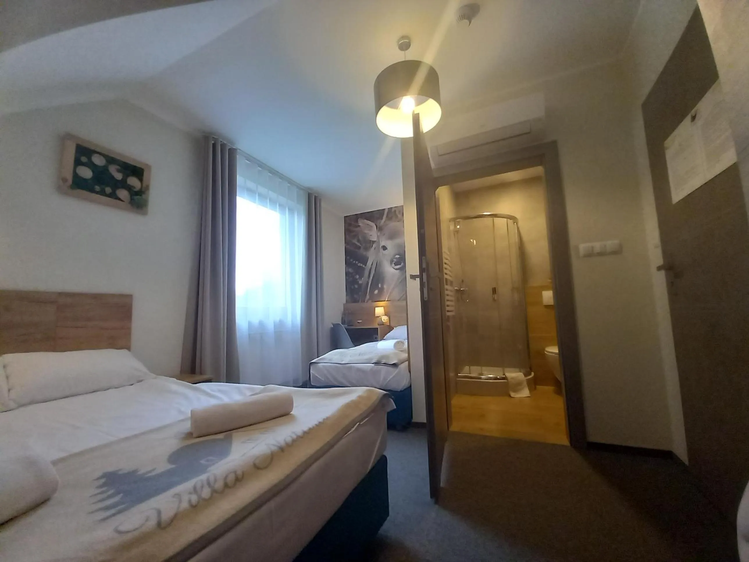 Bed in Villa Natura Zator Przeciszów