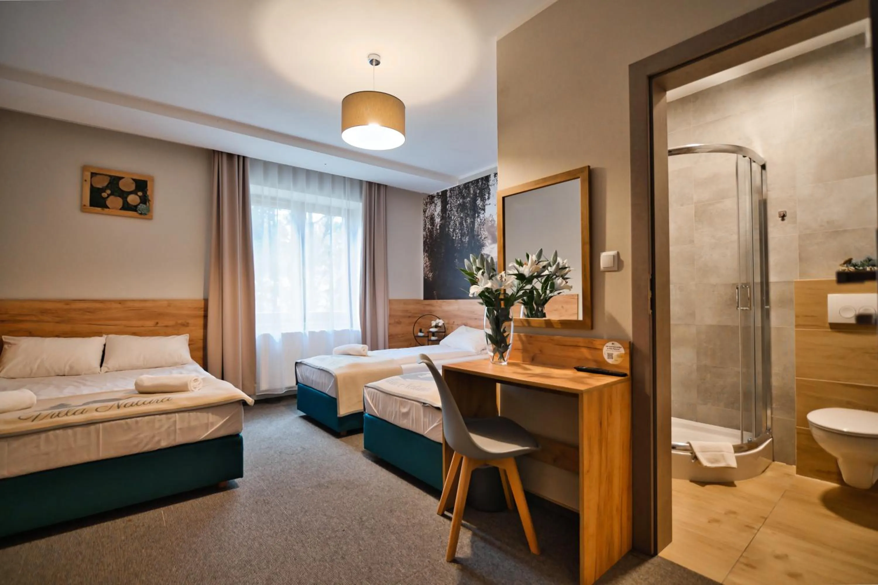 Bed in Villa Natura Zator Przeciszów