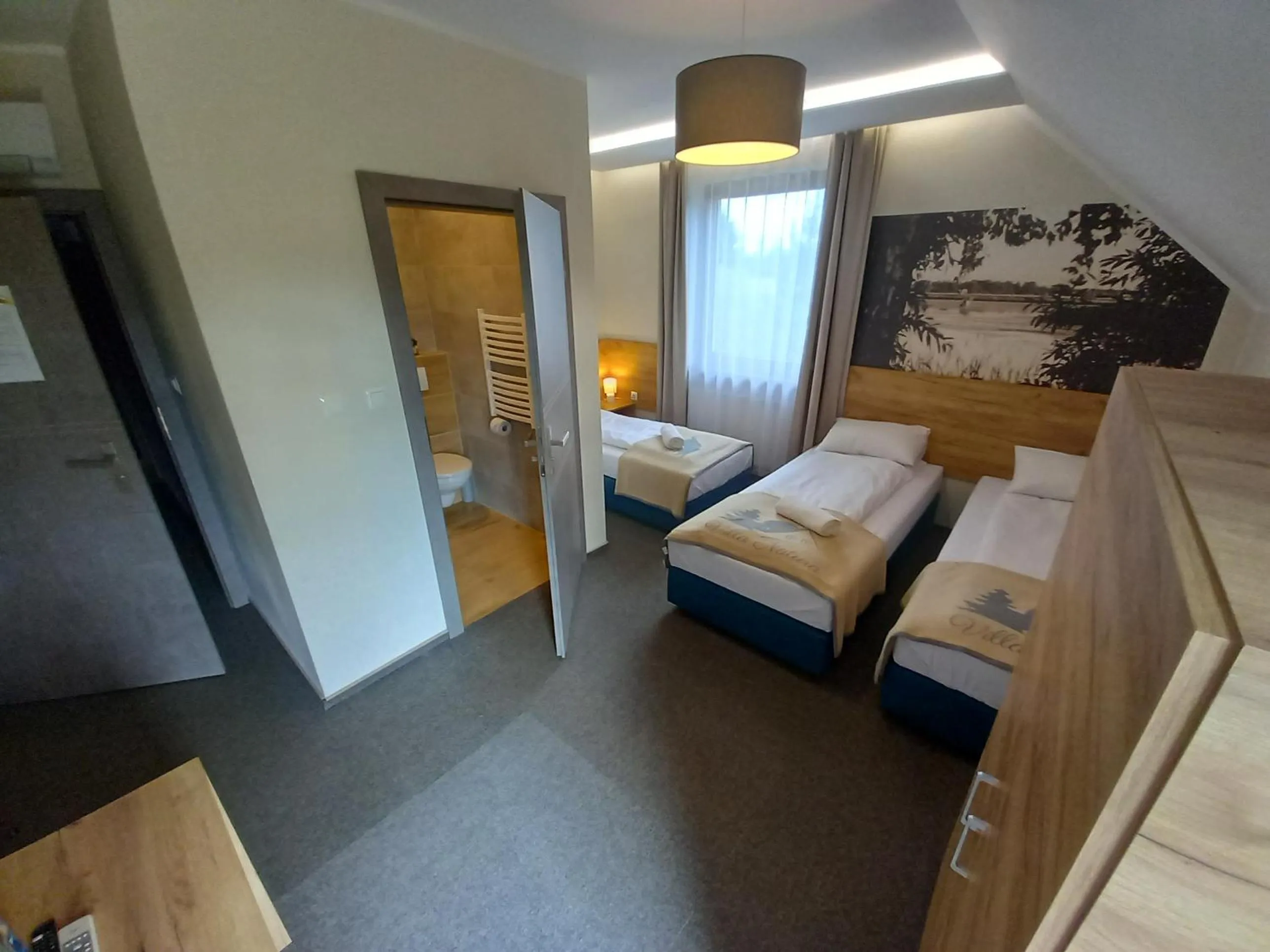 Bed in Villa Natura Zator Przeciszów