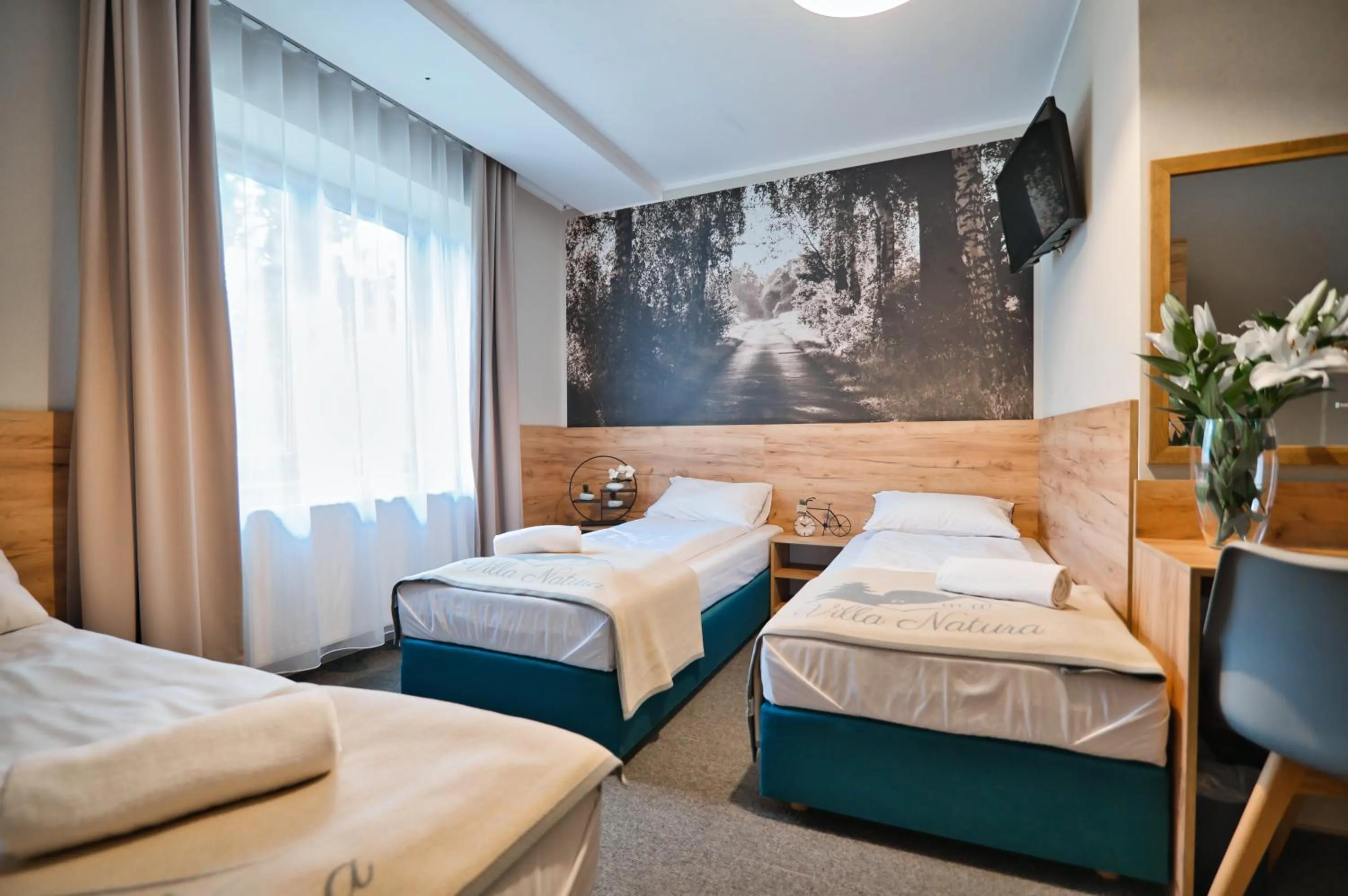 Bed in Villa Natura Zator Przeciszów