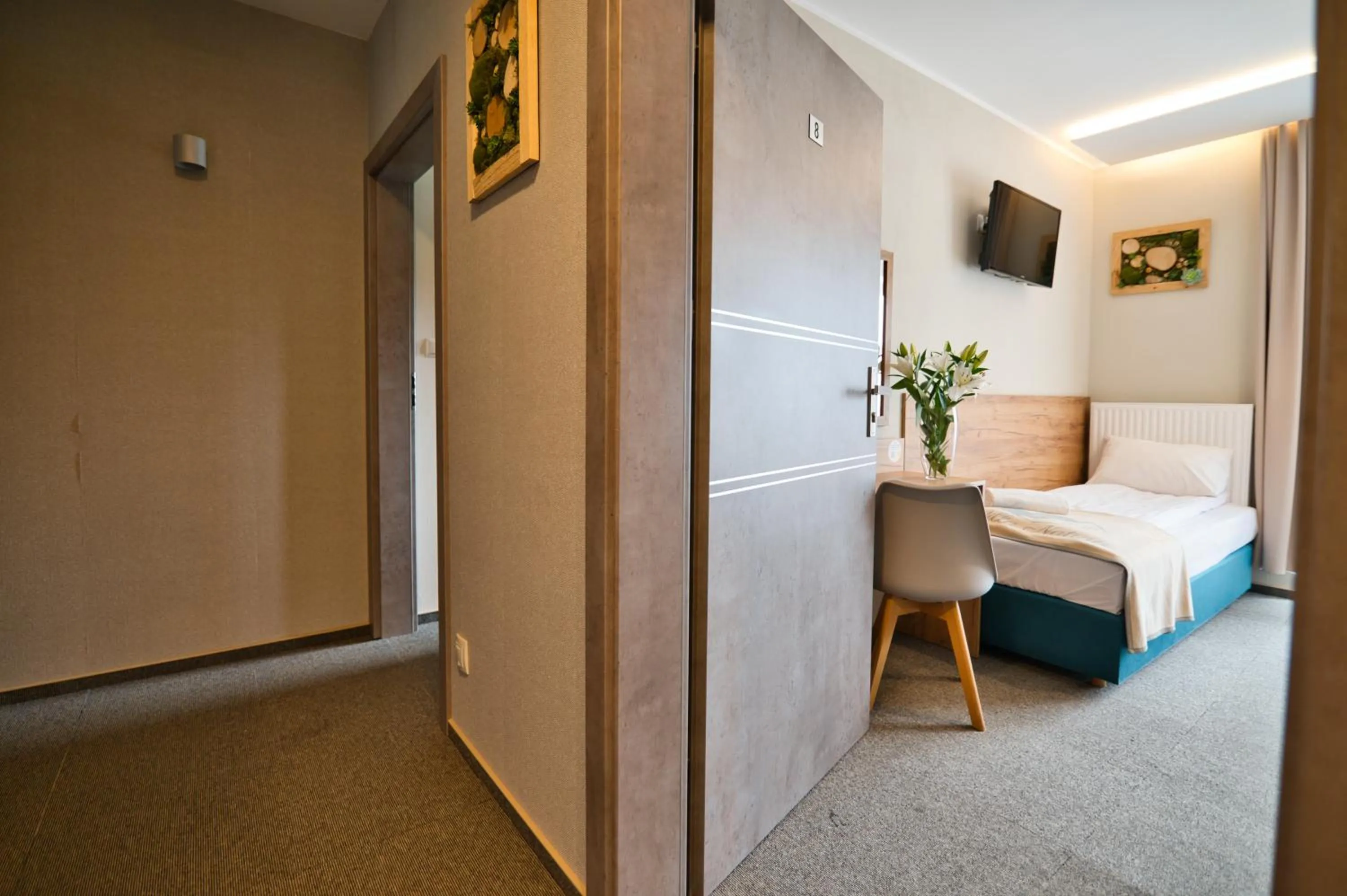 Bed in Villa Natura Zator Przeciszów