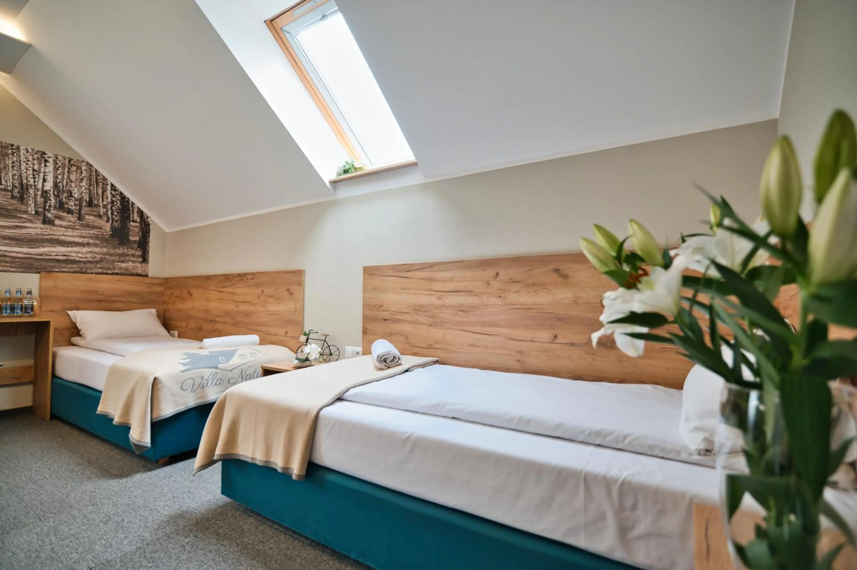 Bed in Villa Natura Zator Przeciszów