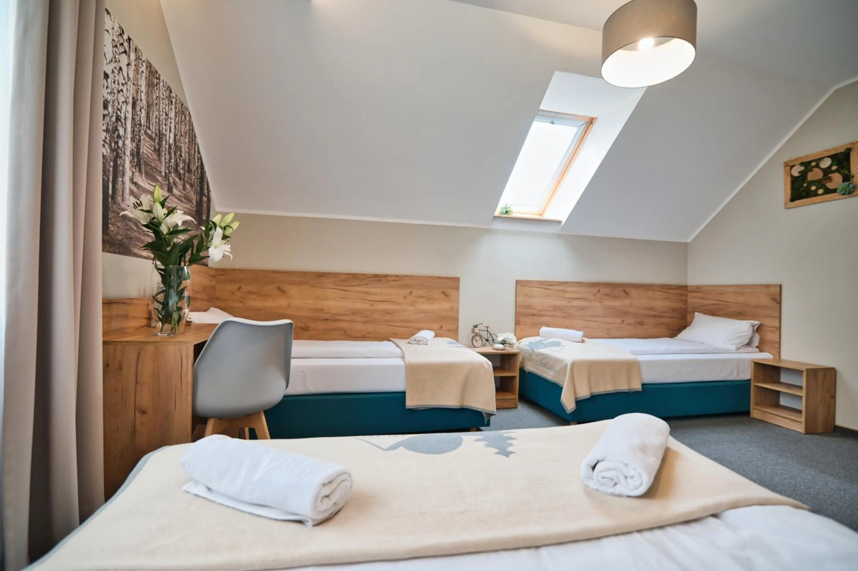 Bed in Villa Natura Zator Przeciszów