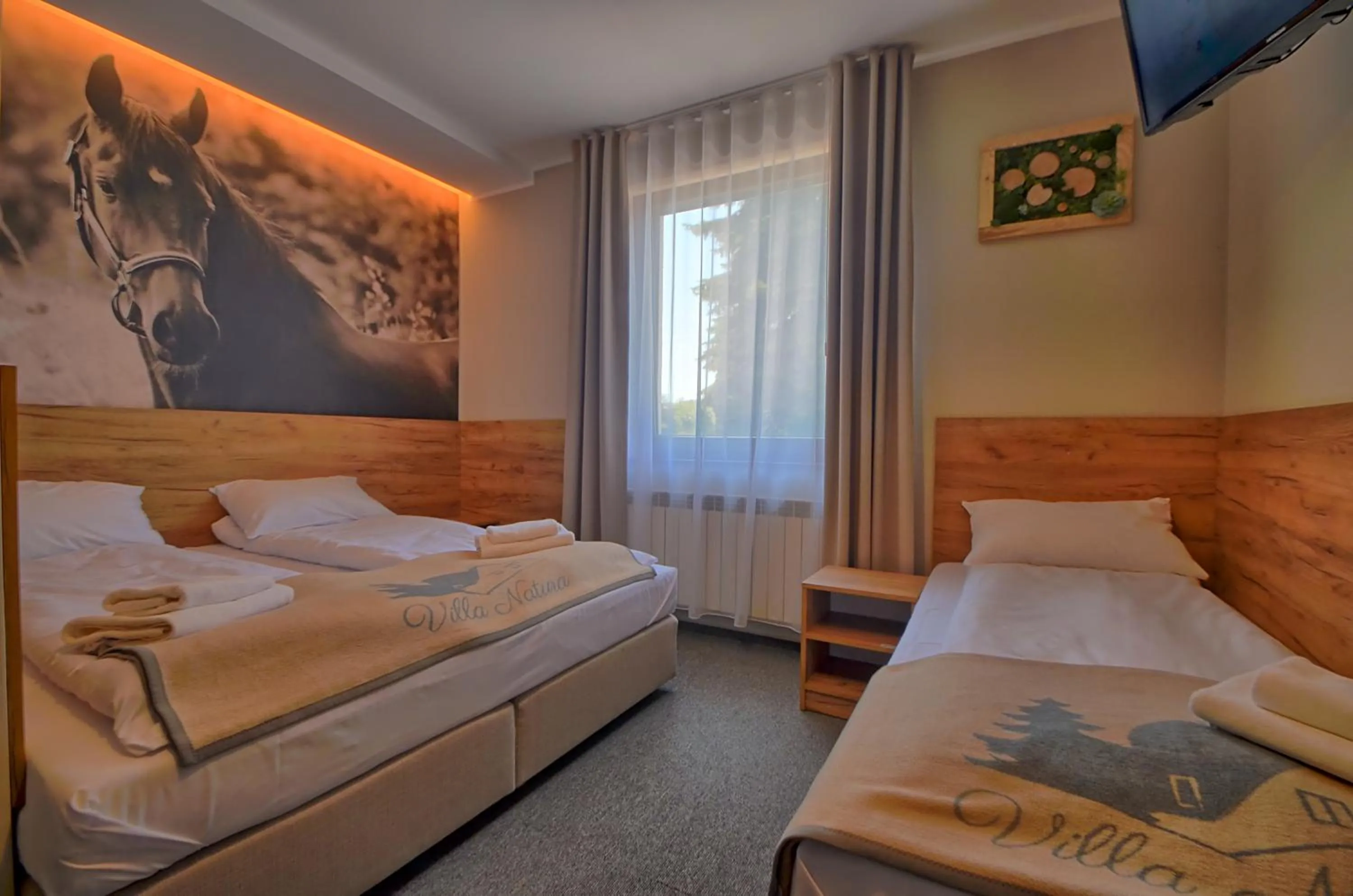 Bed in Villa Natura Zator Przeciszów