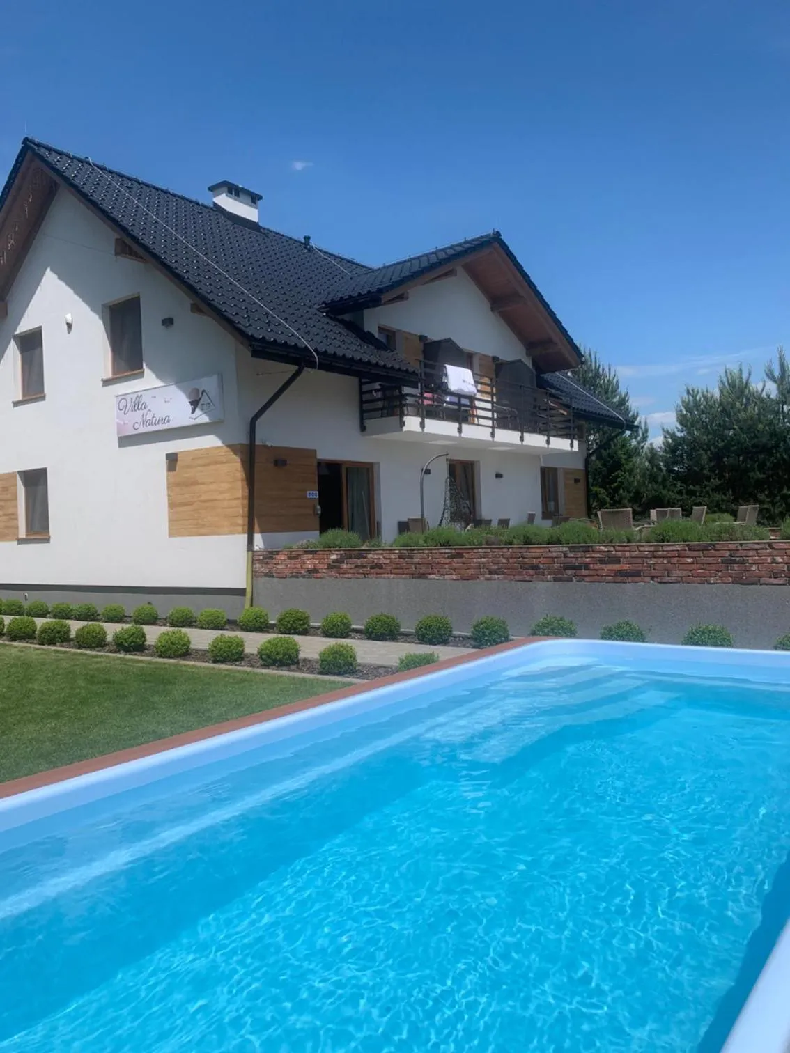 Swimming pool in Villa Natura Zator Przeciszów