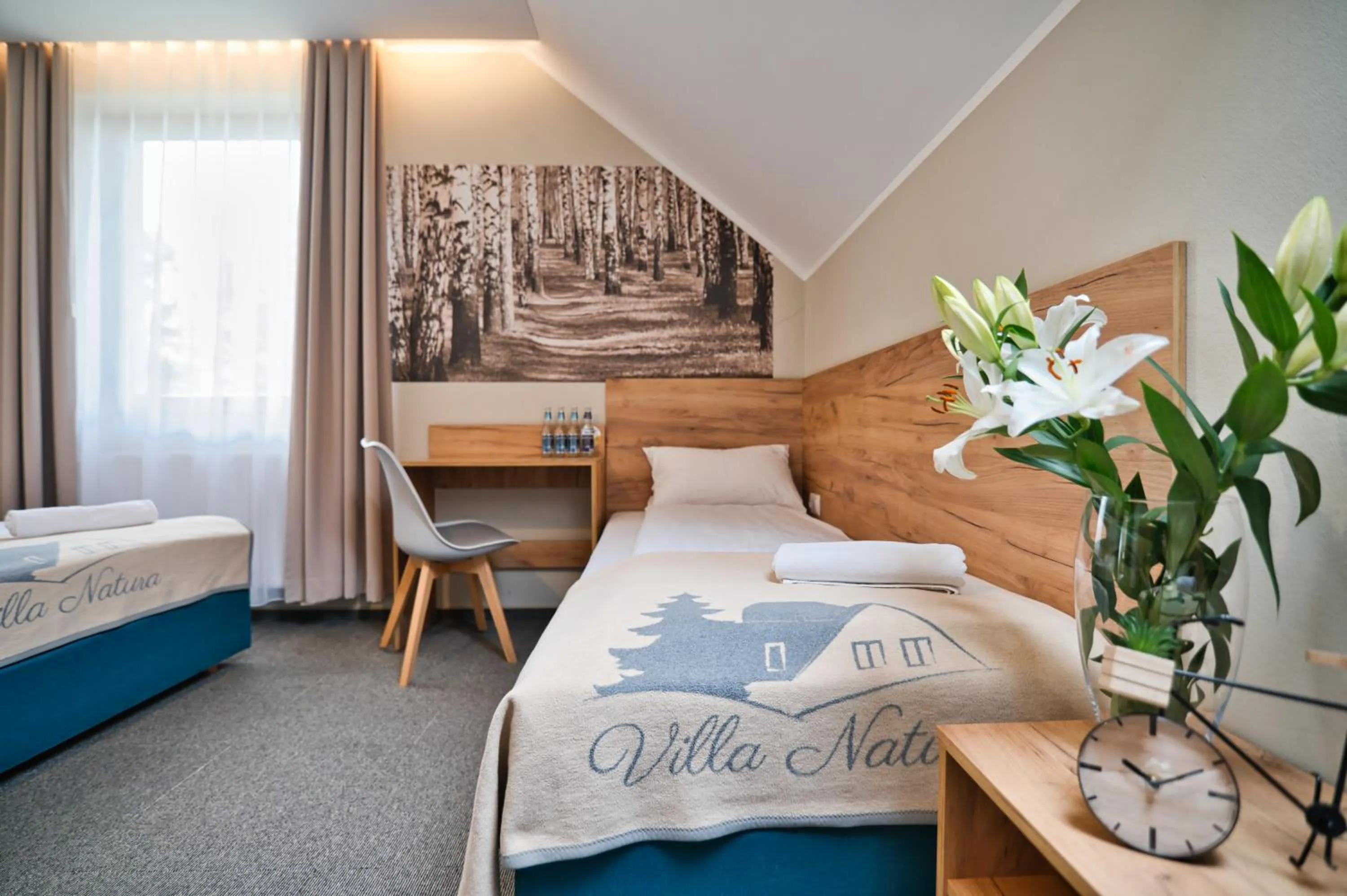 Bed in Villa Natura Zator Przeciszów