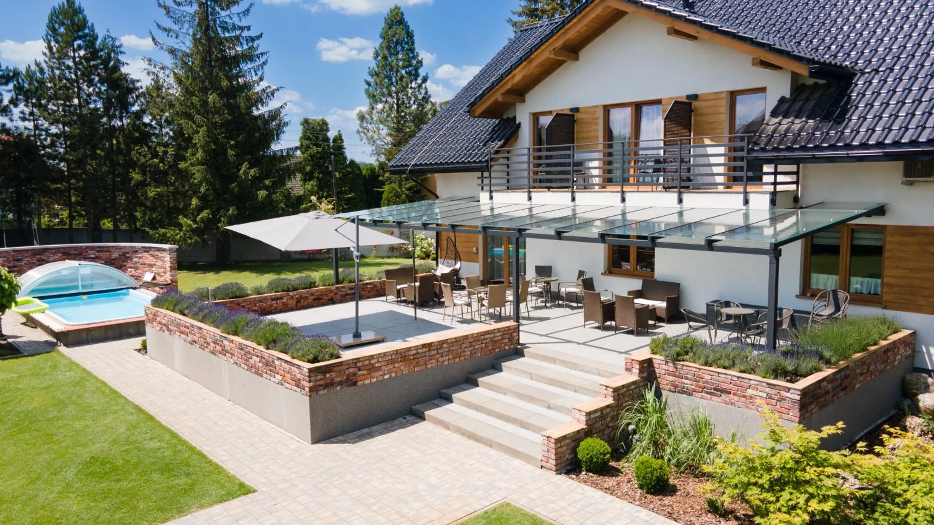 Property building in Villa Natura Zator Przeciszów