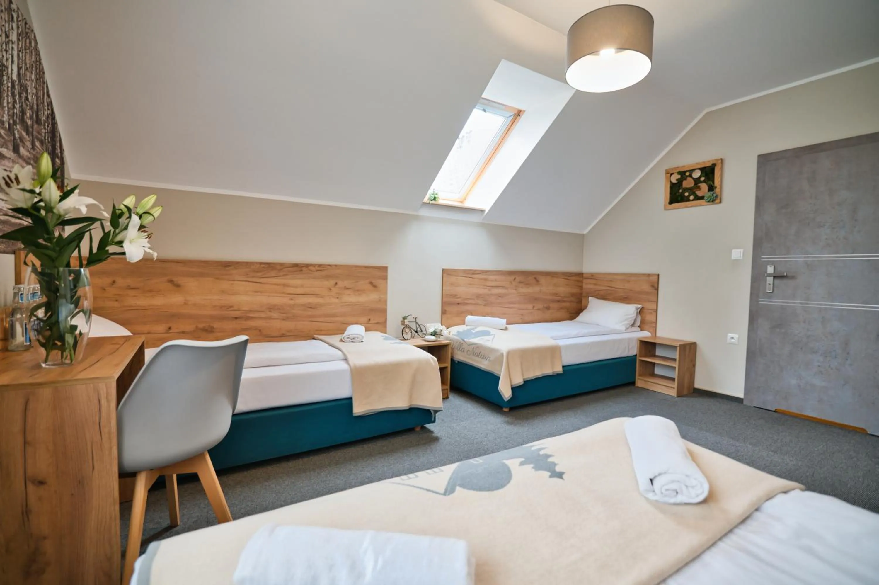 Bed in Villa Natura Zator Przeciszów