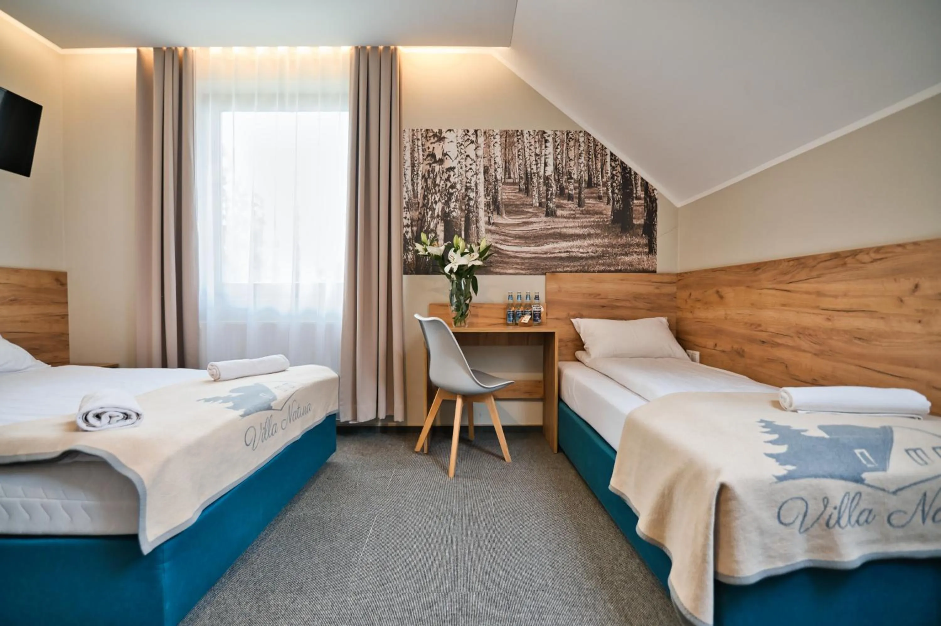 Bed in Villa Natura Zator Przeciszów