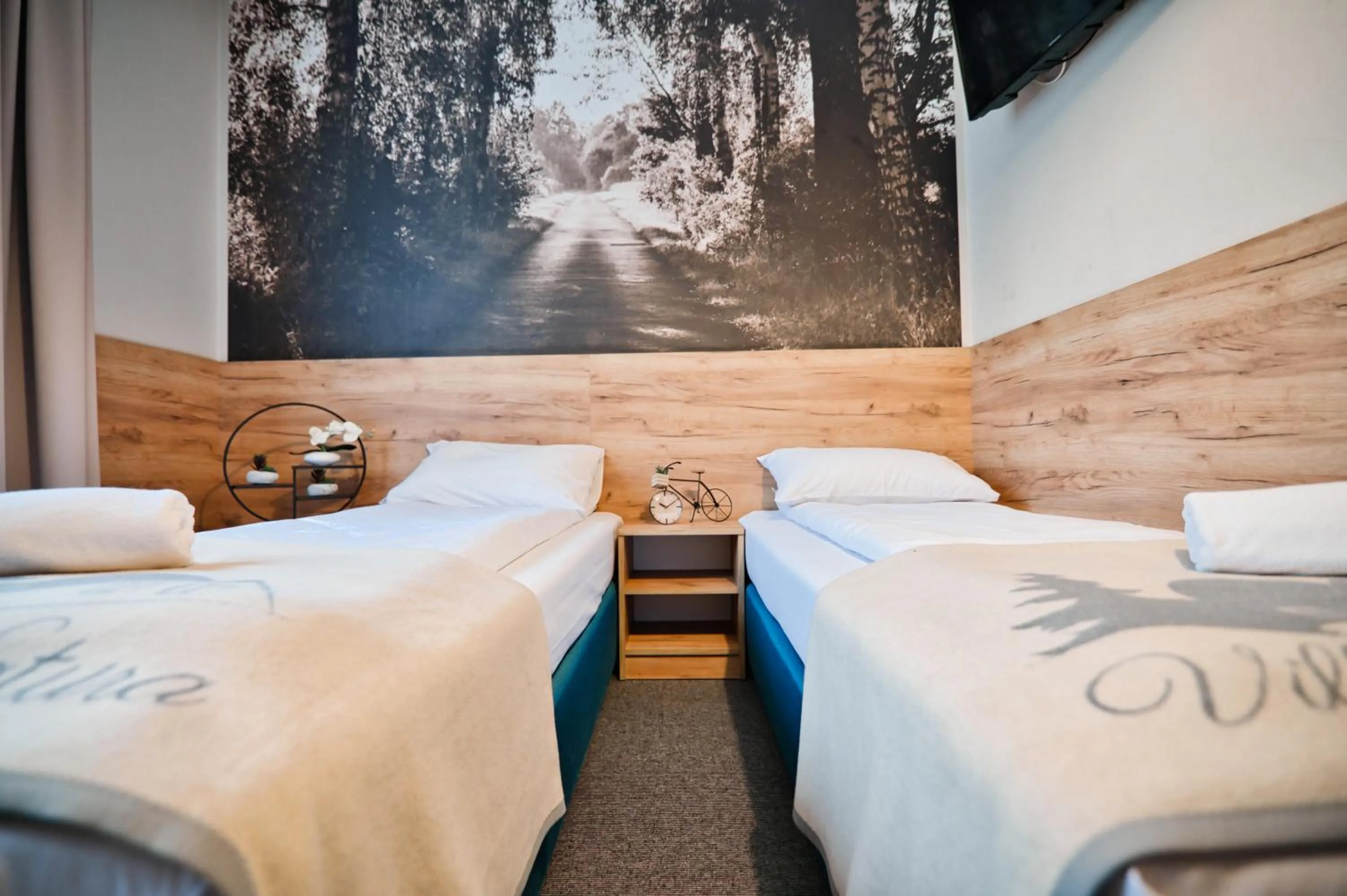 Bed in Villa Natura Zator Przeciszów