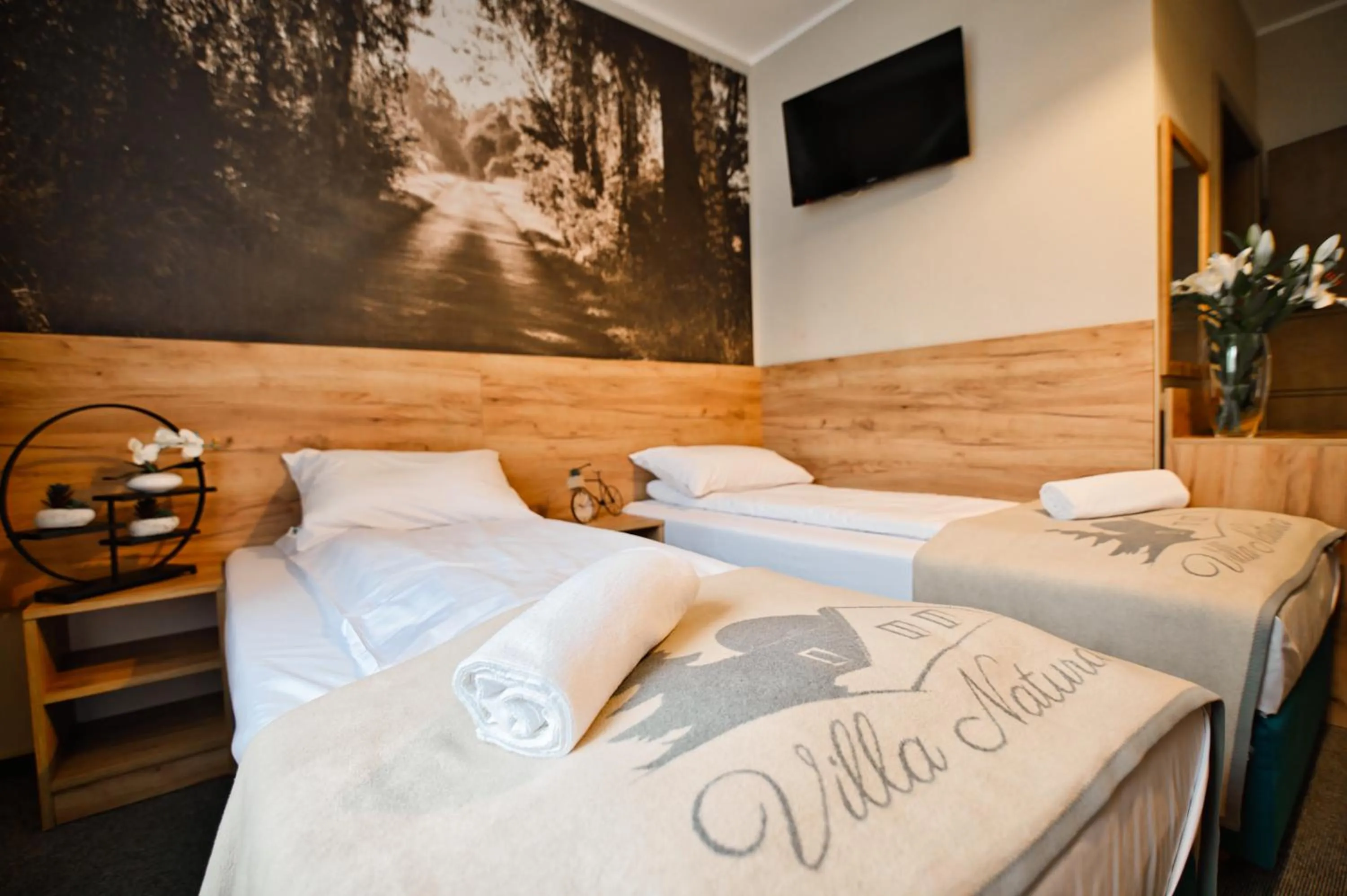 Bed in Villa Natura Zator Przeciszów