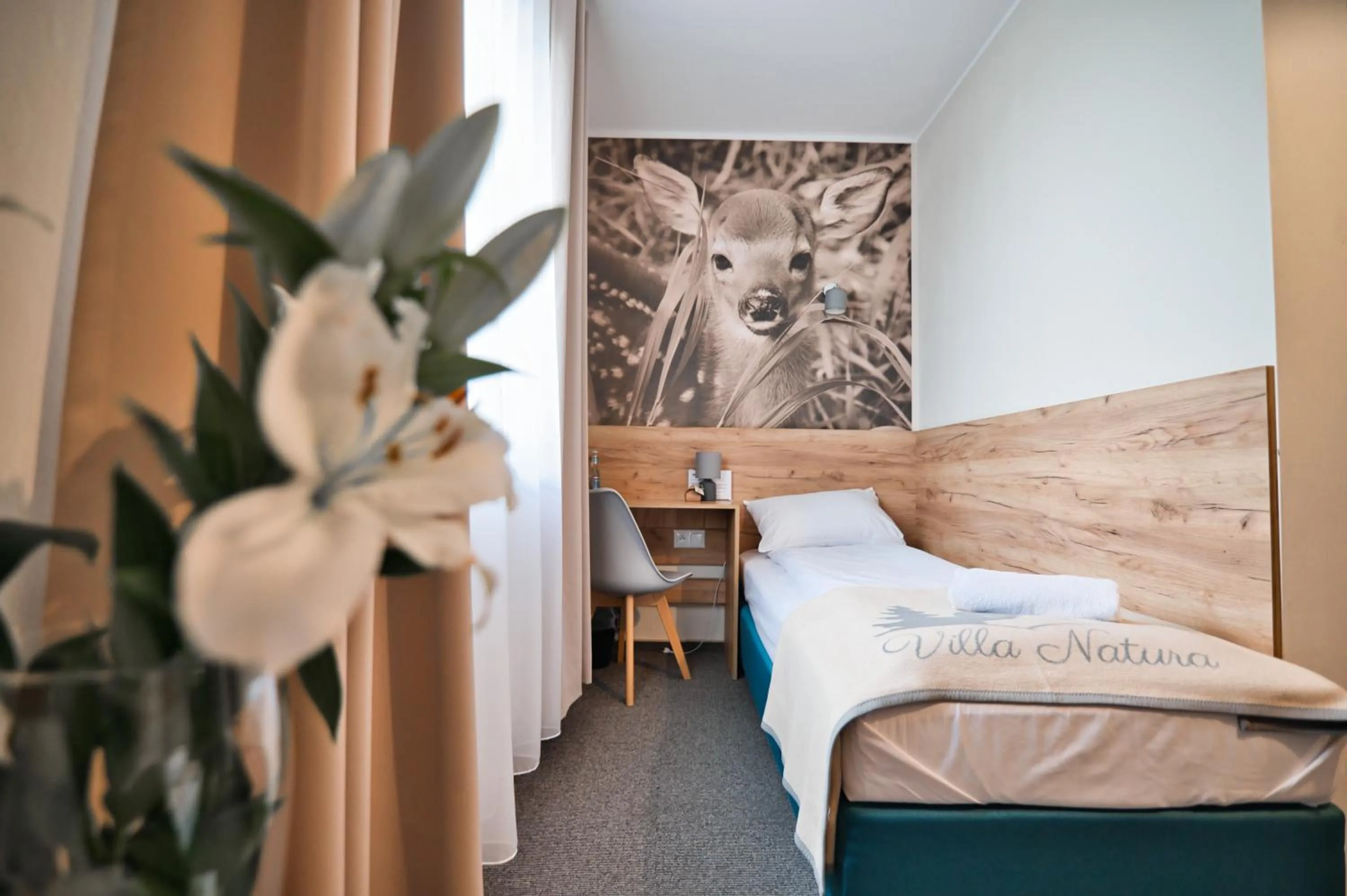 Bed in Villa Natura Zator Przeciszów