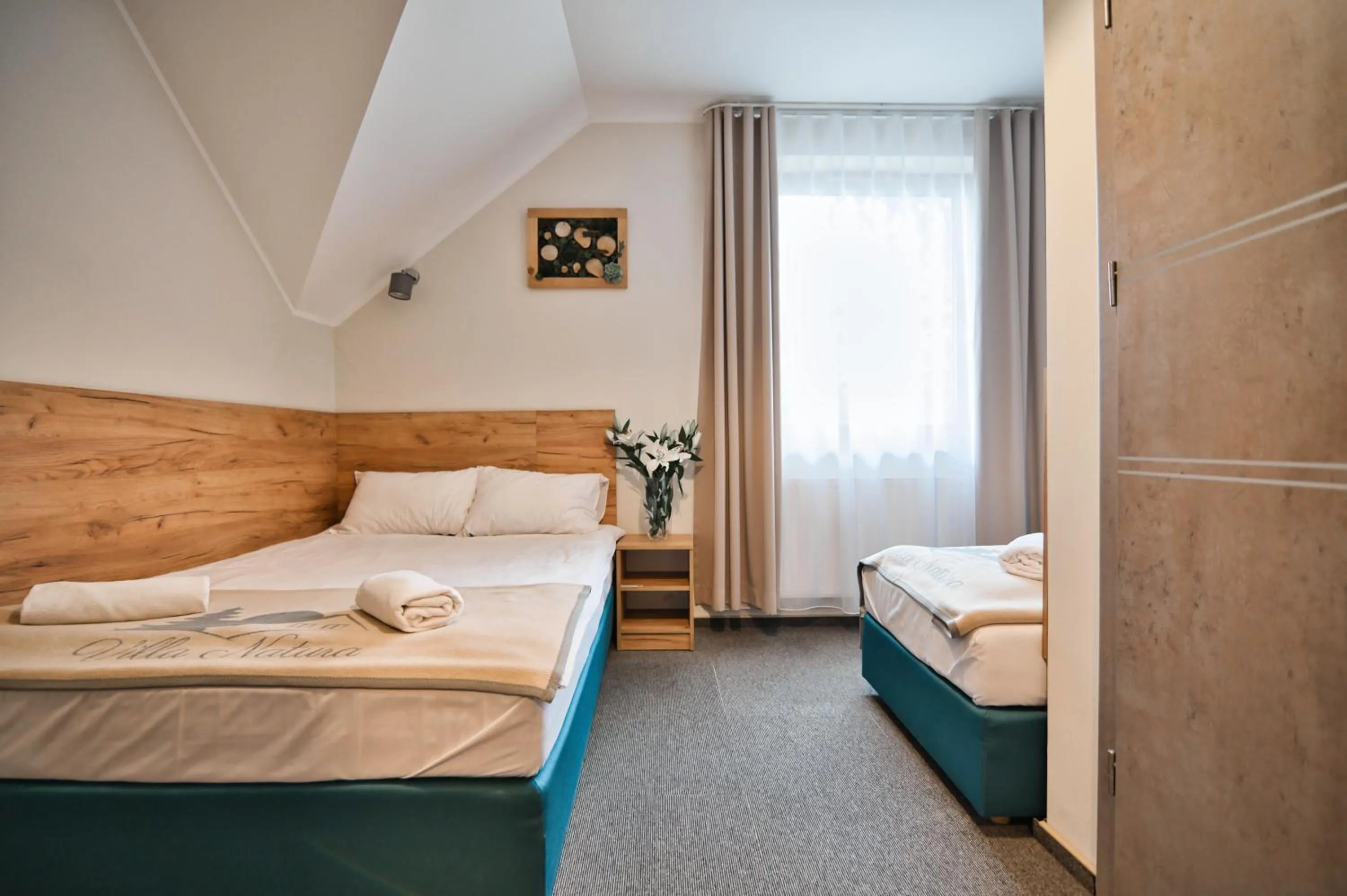 Bed in Villa Natura Zator Przeciszów