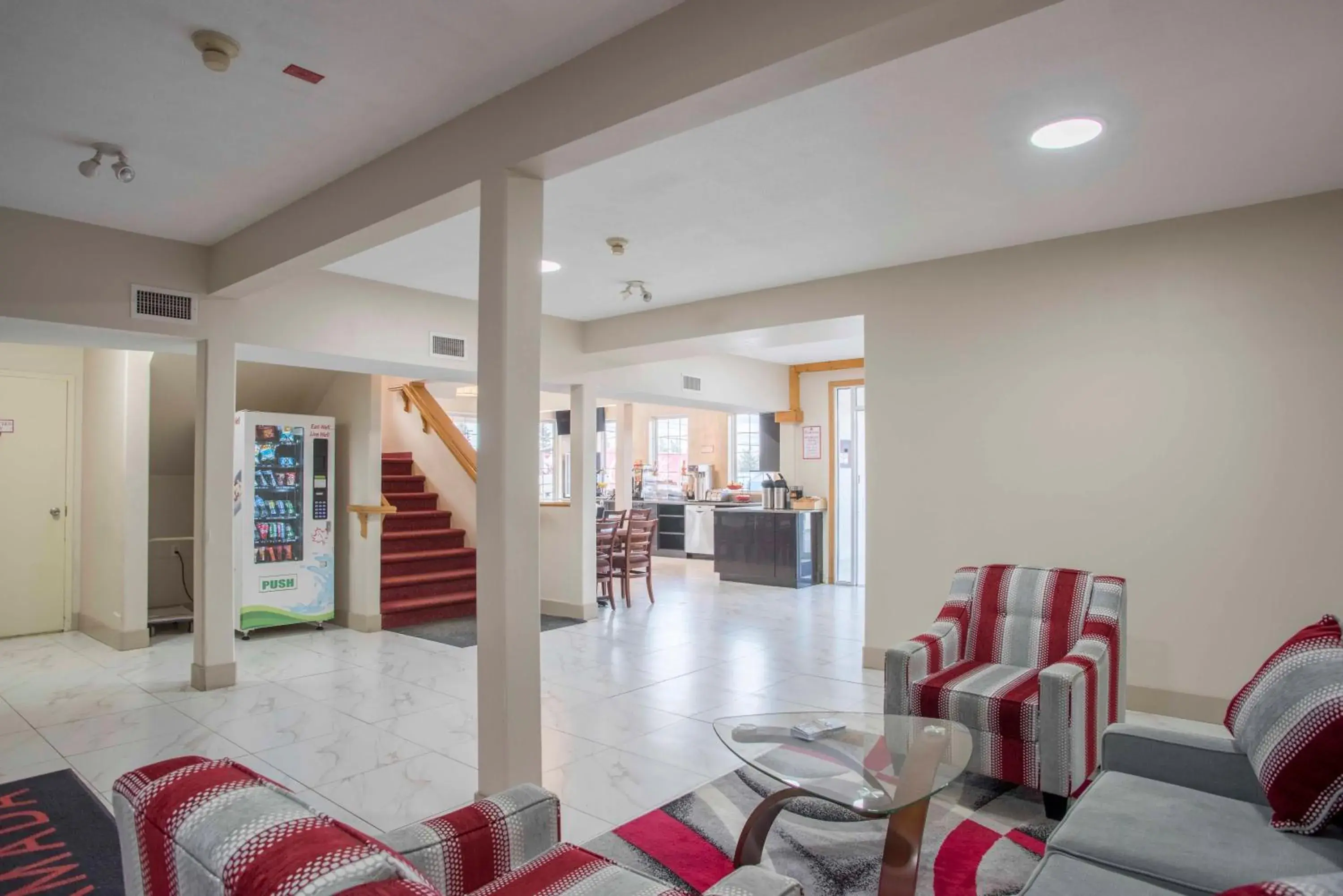 Lobby or reception in Ramada Limited 100 Mile House Lobby or reception in Ramada Limited 100 Mile House