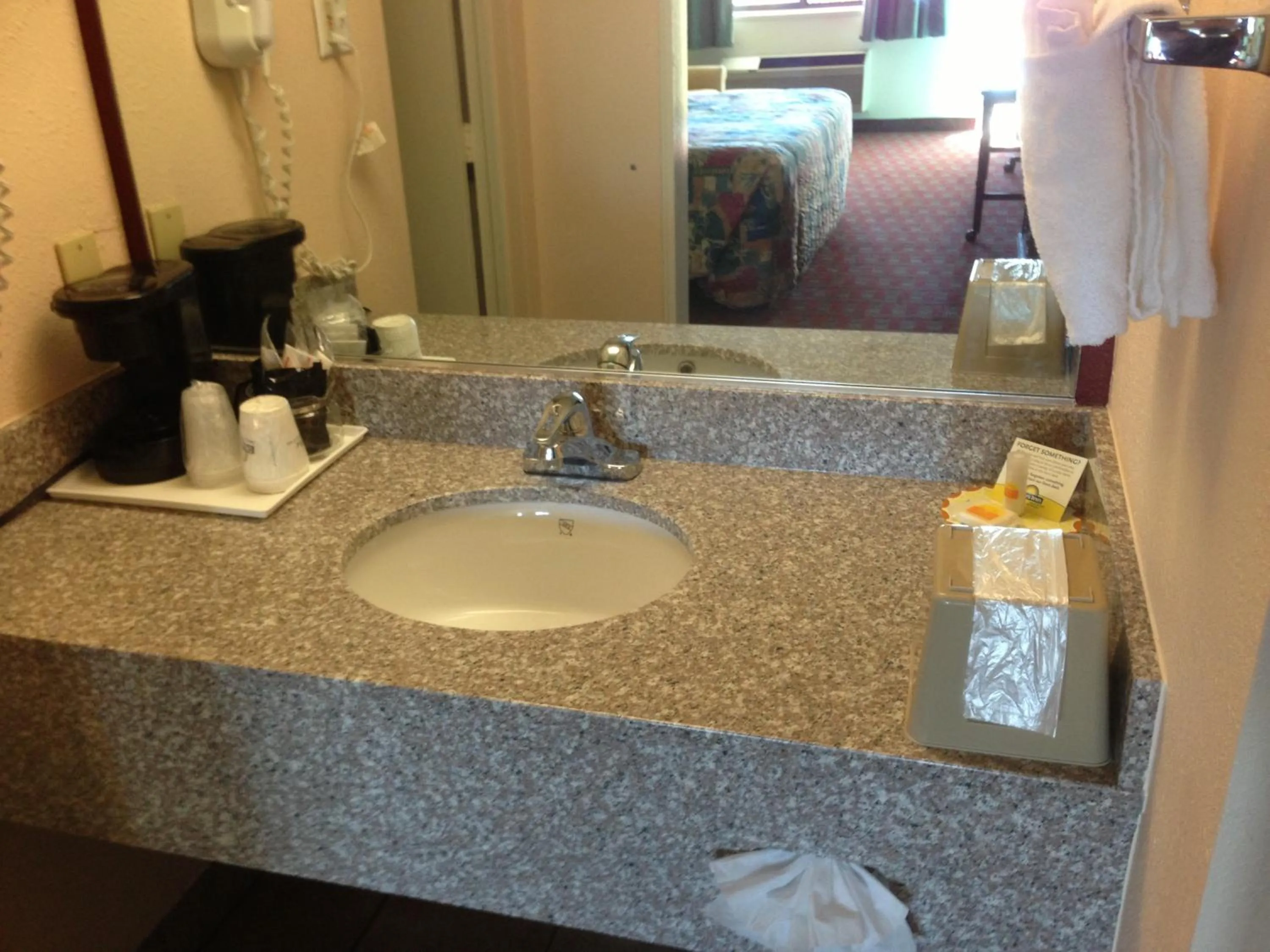 Bathroom in Days Inn by Wyndham Santa Fe New Mexico