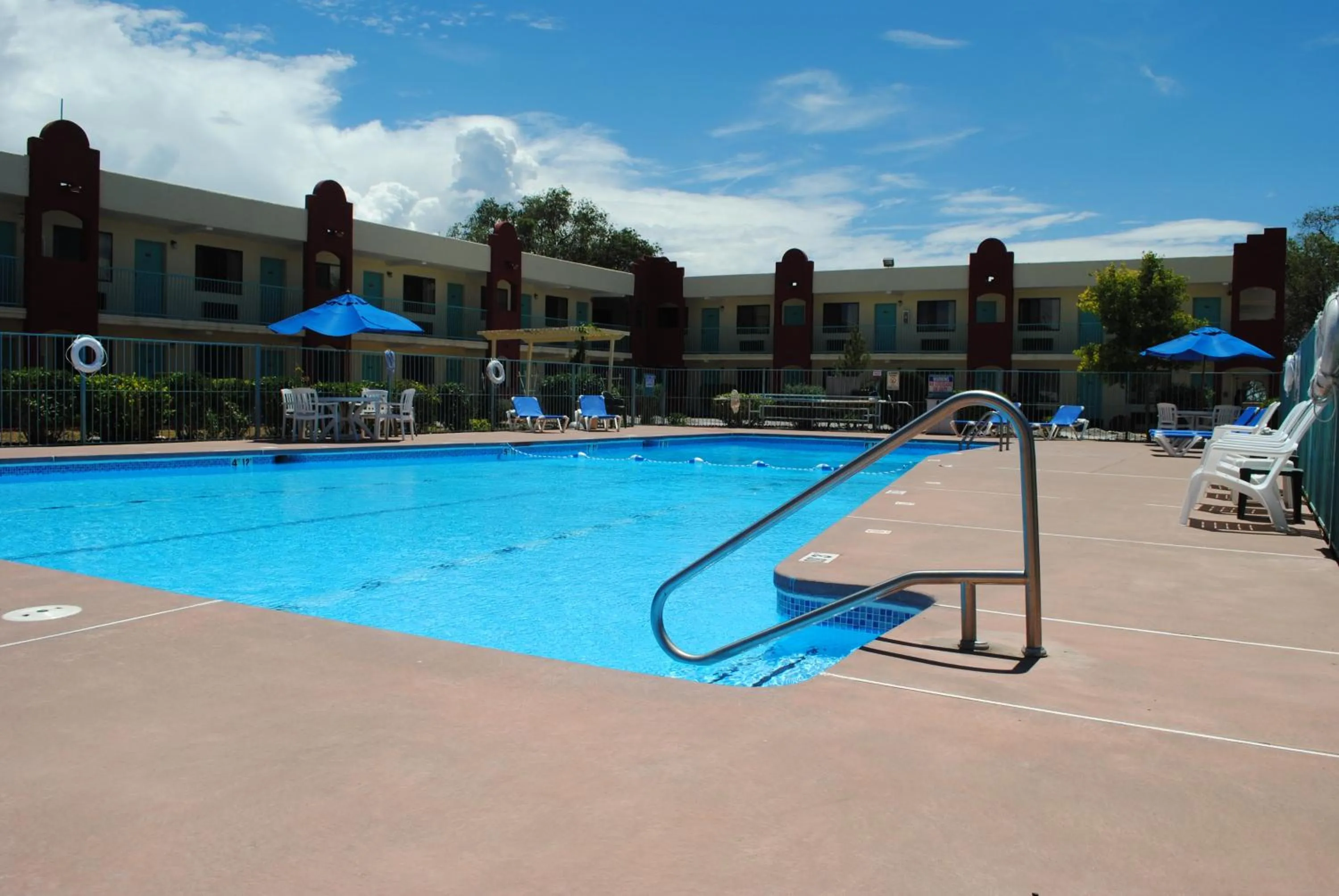 Swimming pool in Days Inn by Wyndham Santa Fe New Mexico