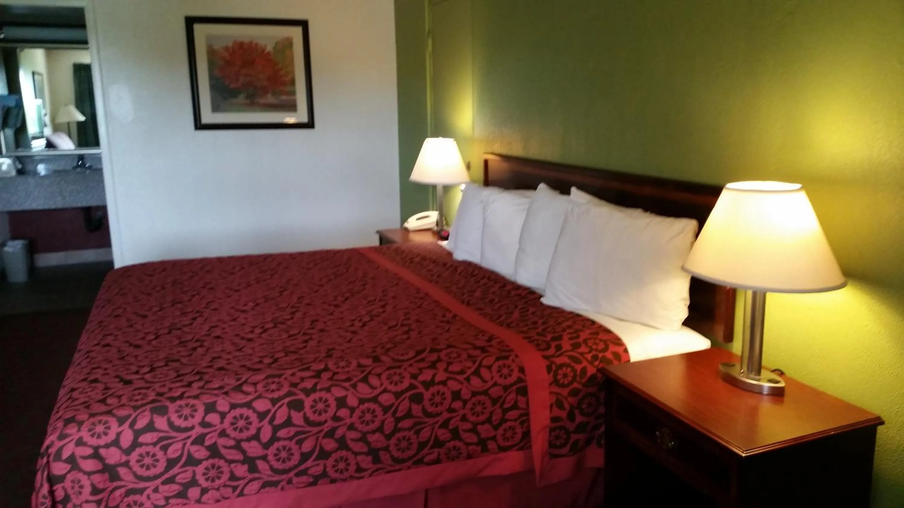 Bed in Days Inn by Wyndham Santa Fe New Mexico