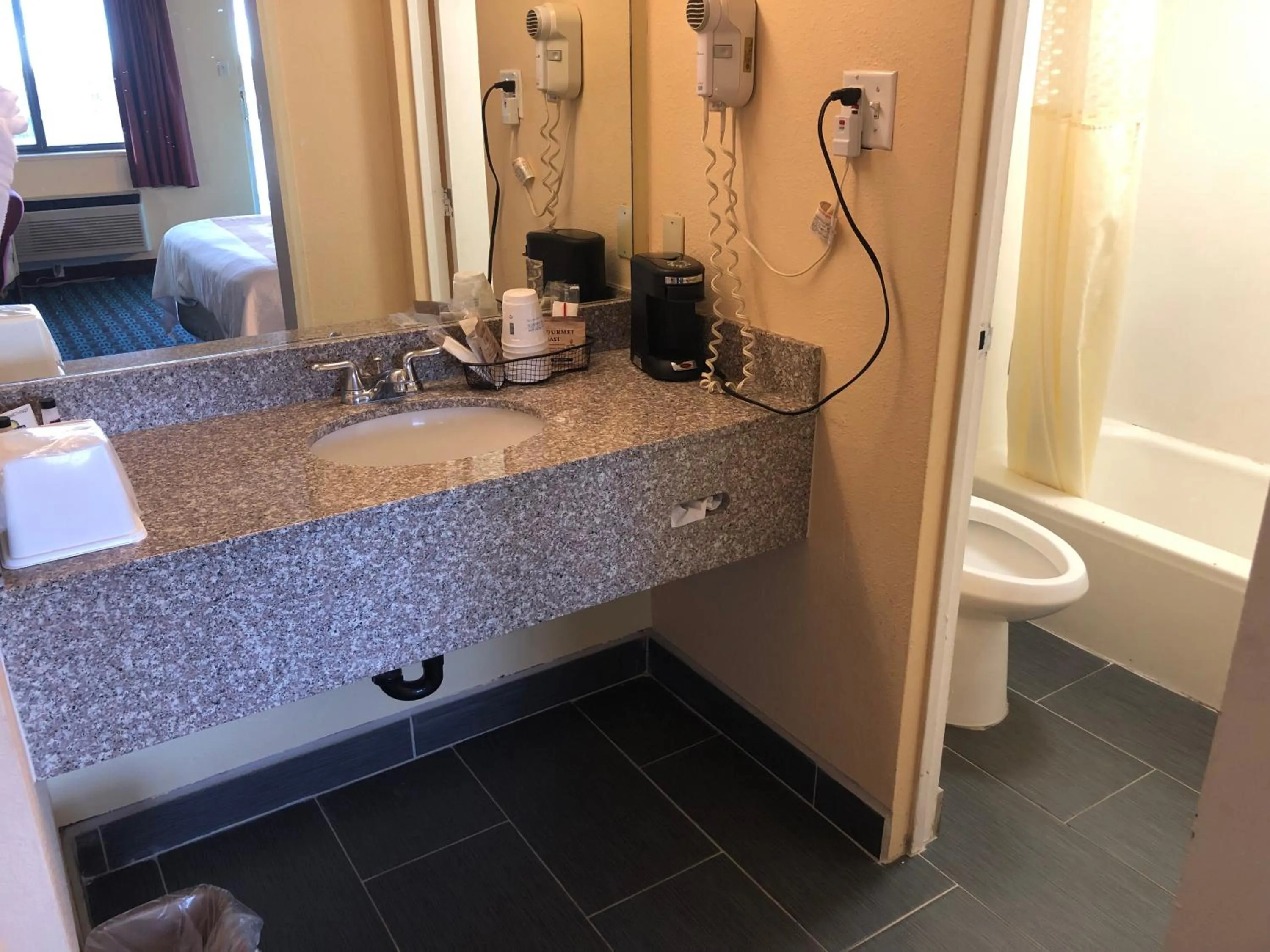 Bathroom in Days Inn by Wyndham Santa Fe New Mexico