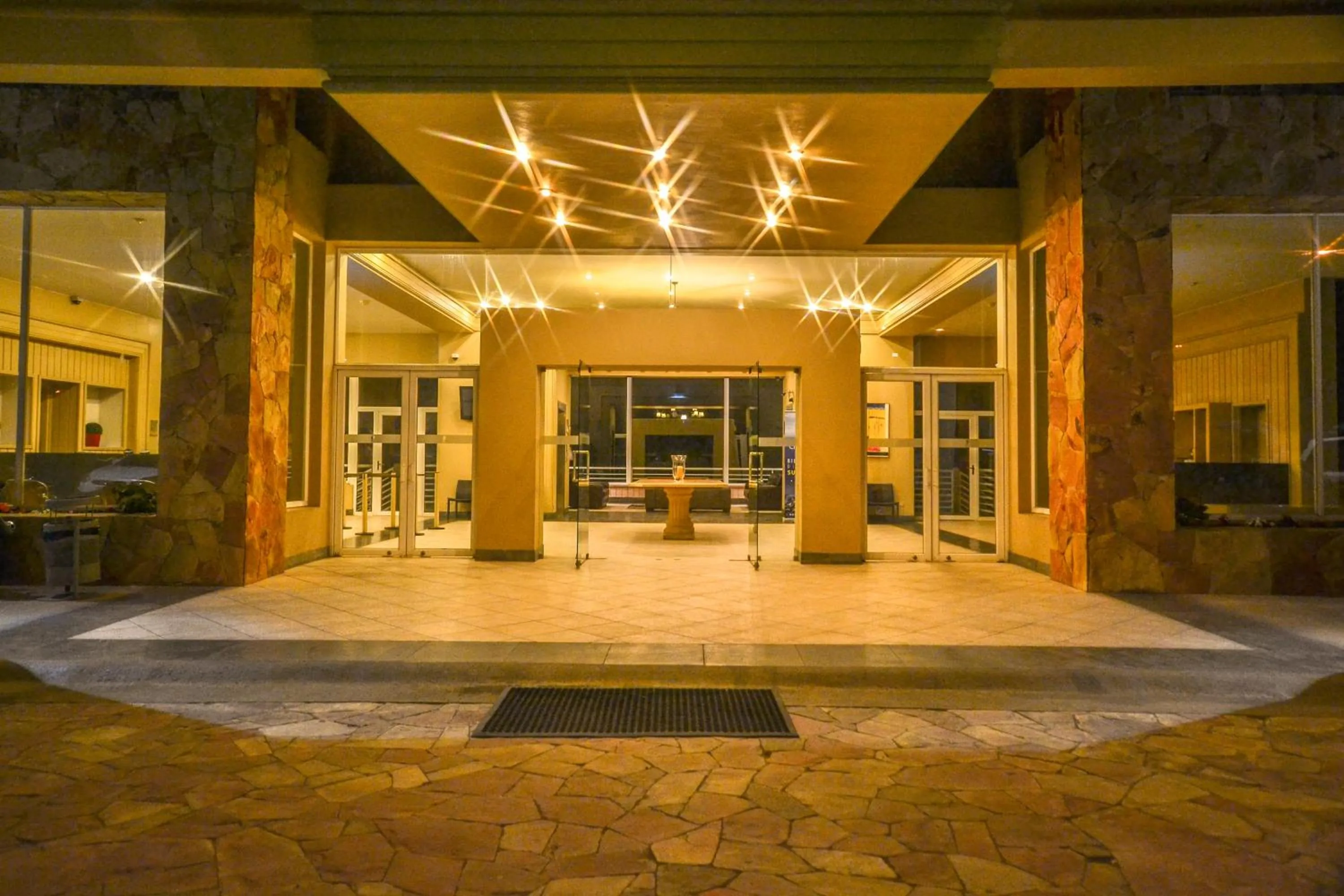 Facade/entrance in Hippocampus Resort & Spa