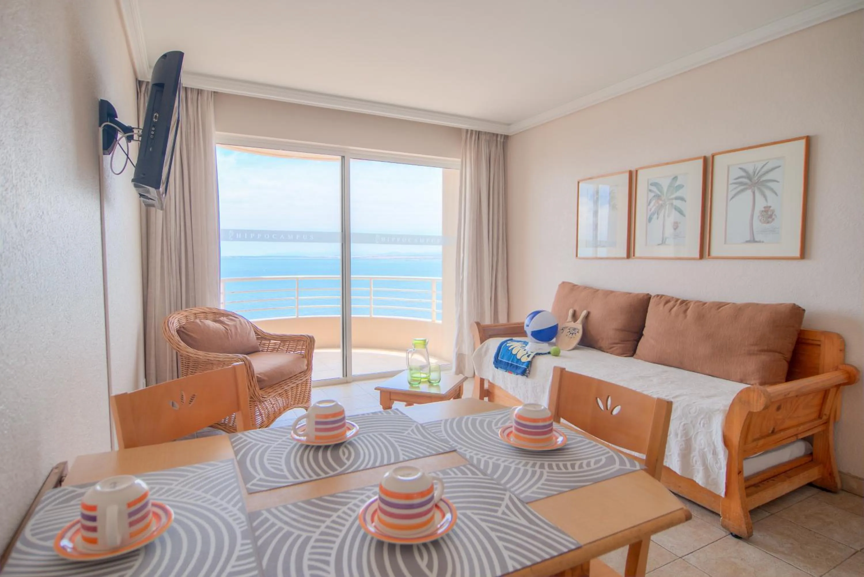 Living room in Hippocampus Resort & Spa