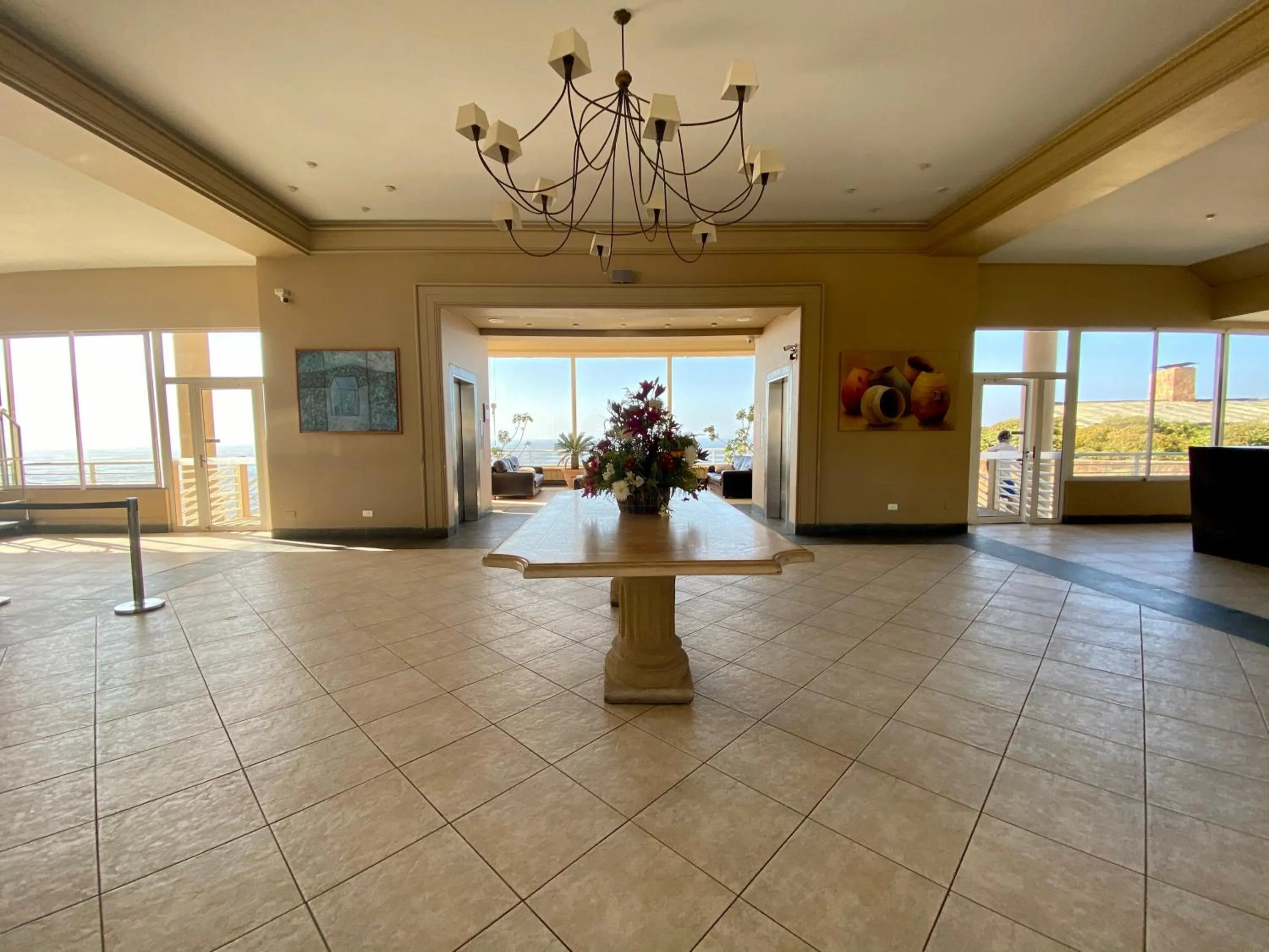 Lobby or reception in Hippocampus Resort & Spa