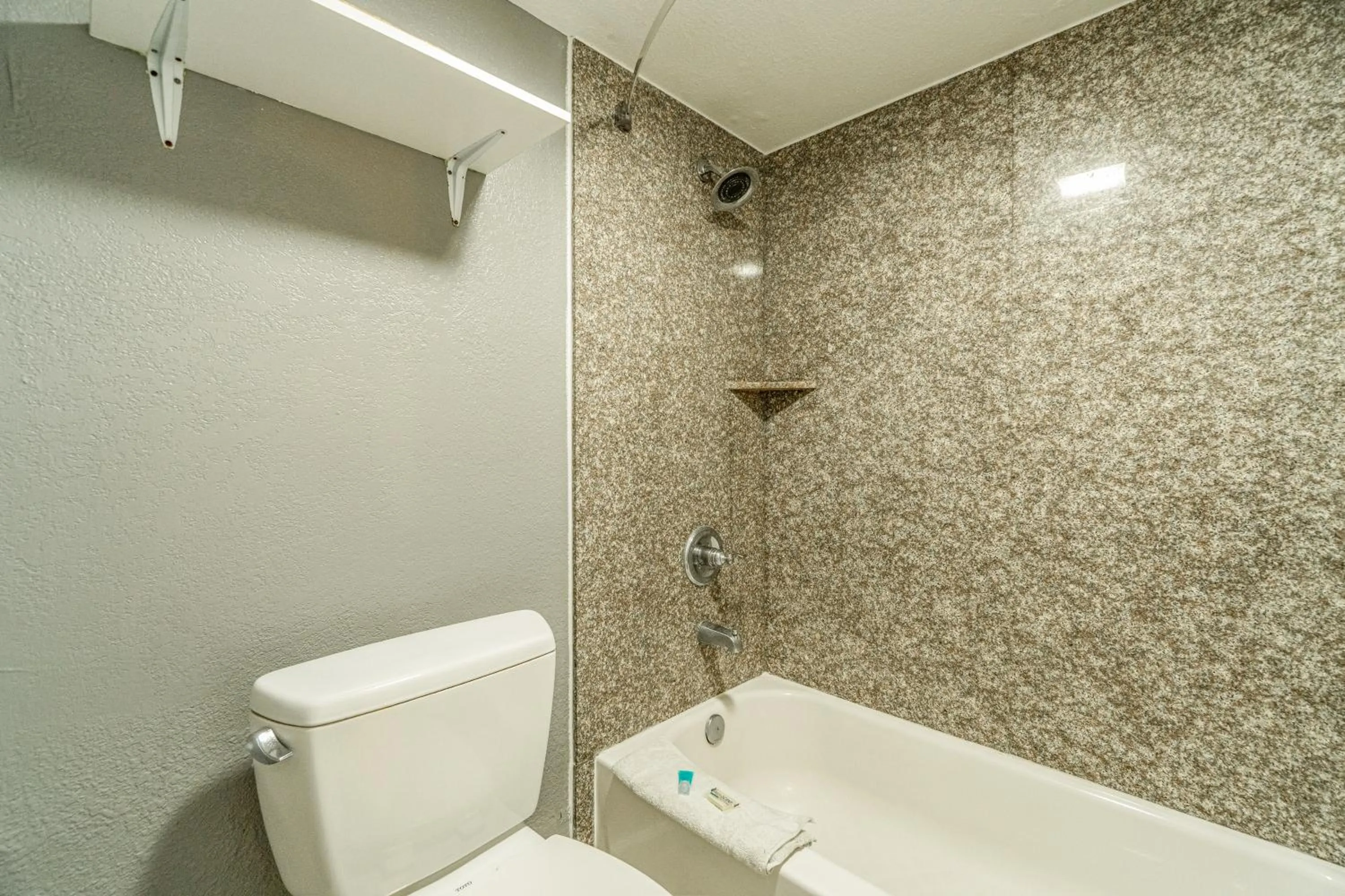 Bathroom in Economy Inn By OYO Livingston TX Hwy 59