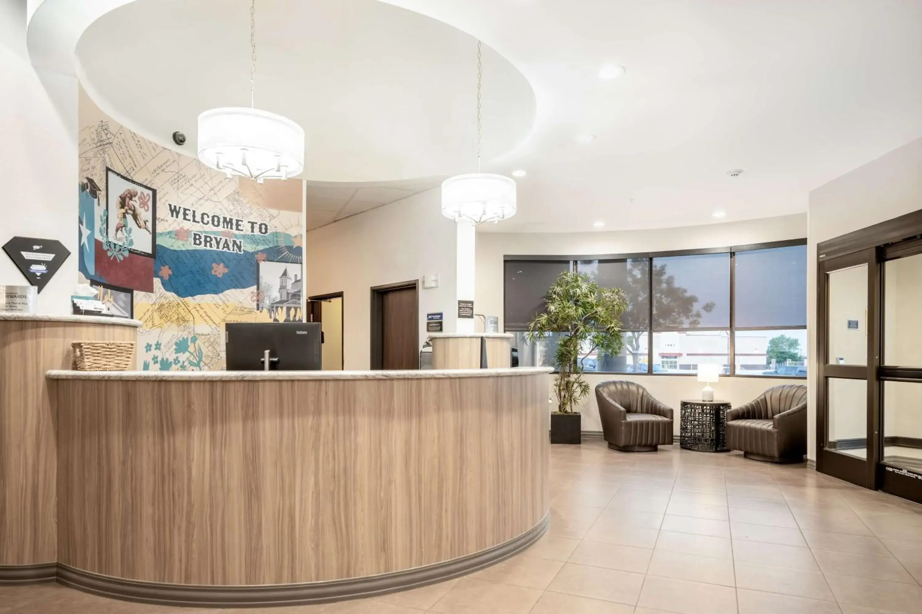 Lobby or reception in Best Western Premier Bryan College Station Lobby or reception in Best Western Premier Bryan College Station