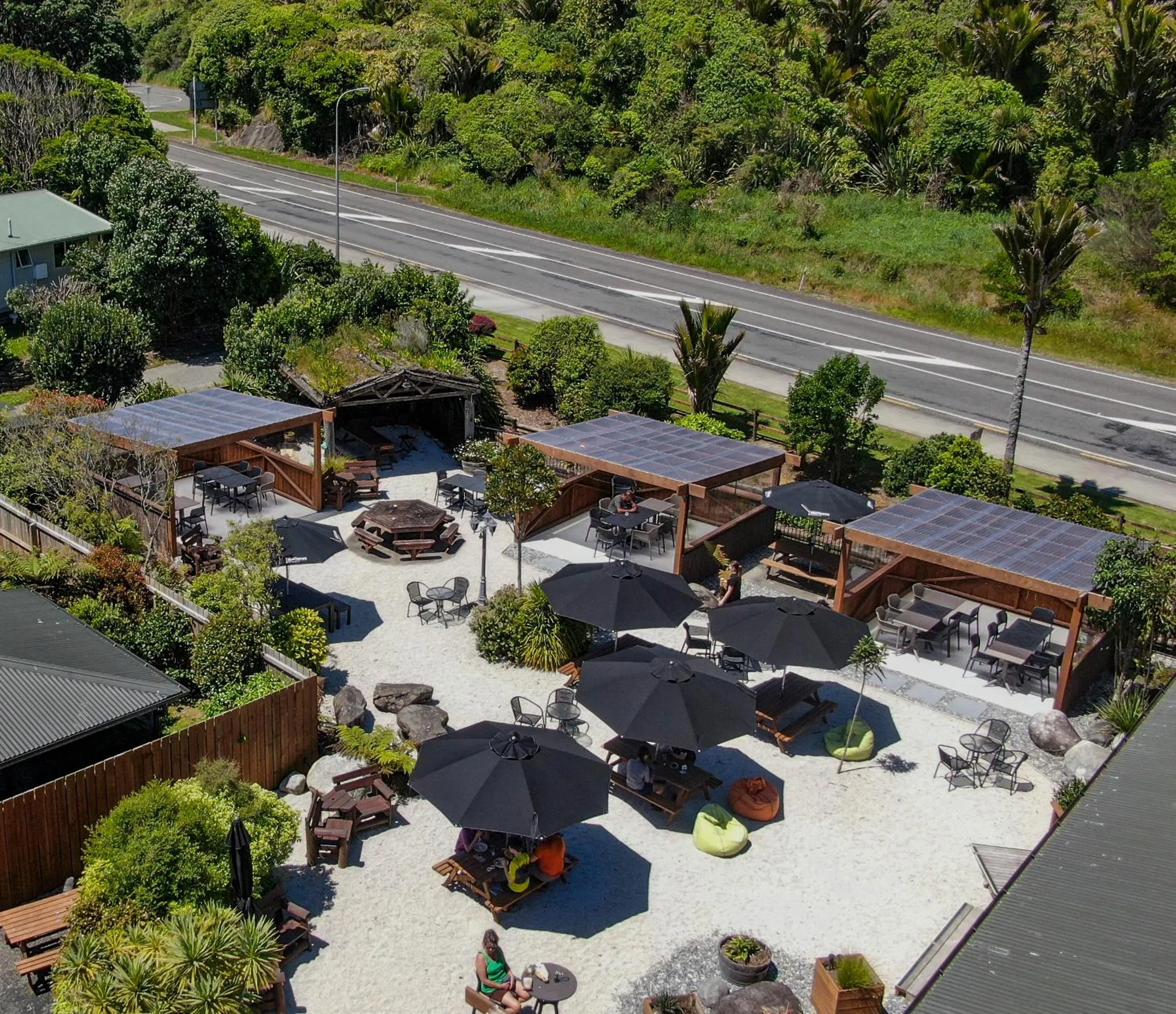 Restaurant/places to eat in Punakaiki Rocks Hotel & Garden Bar