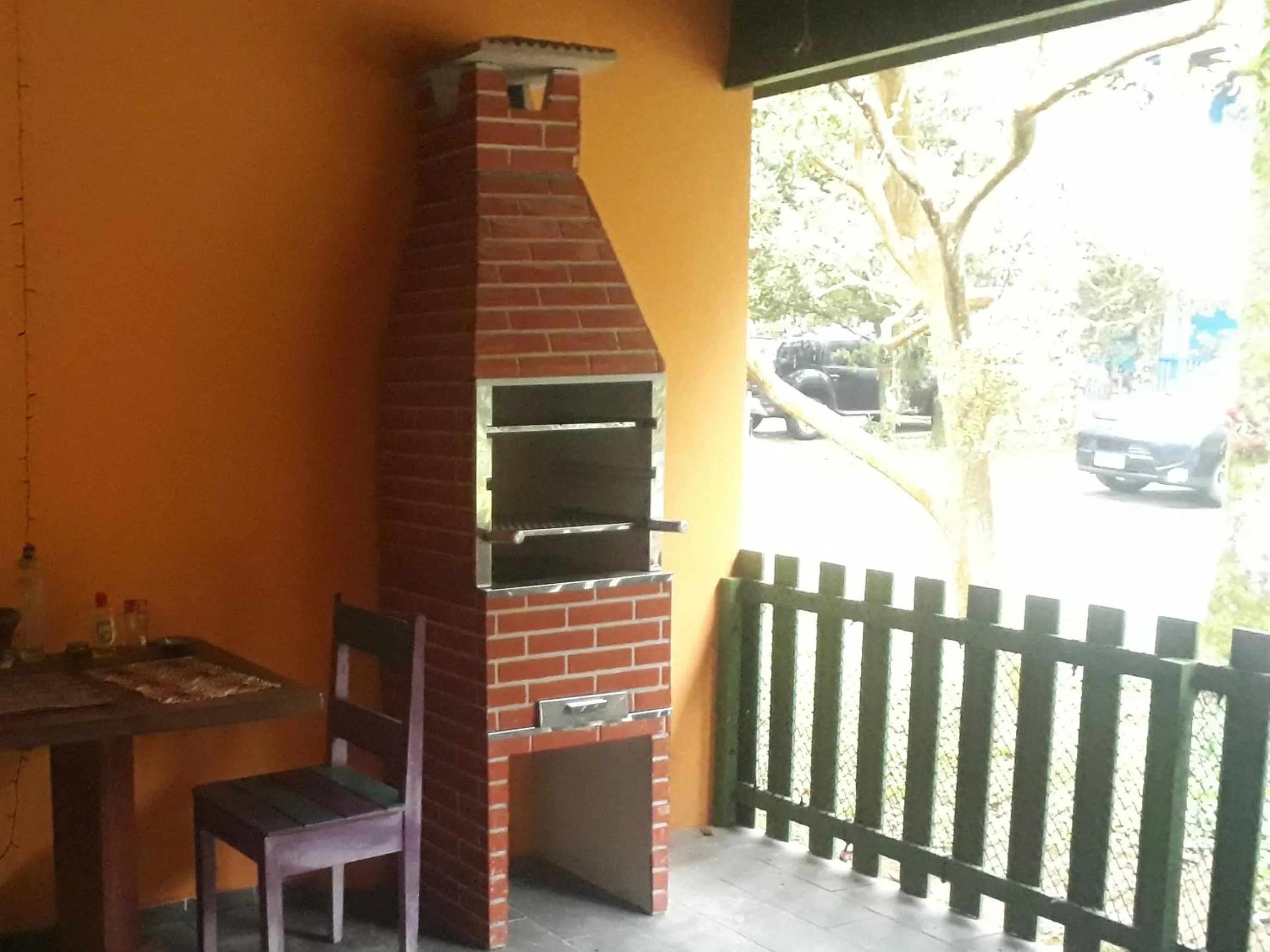 BBQ facilities in Alegria casa 3 dorms Cond Fechado churrasqueira piscina