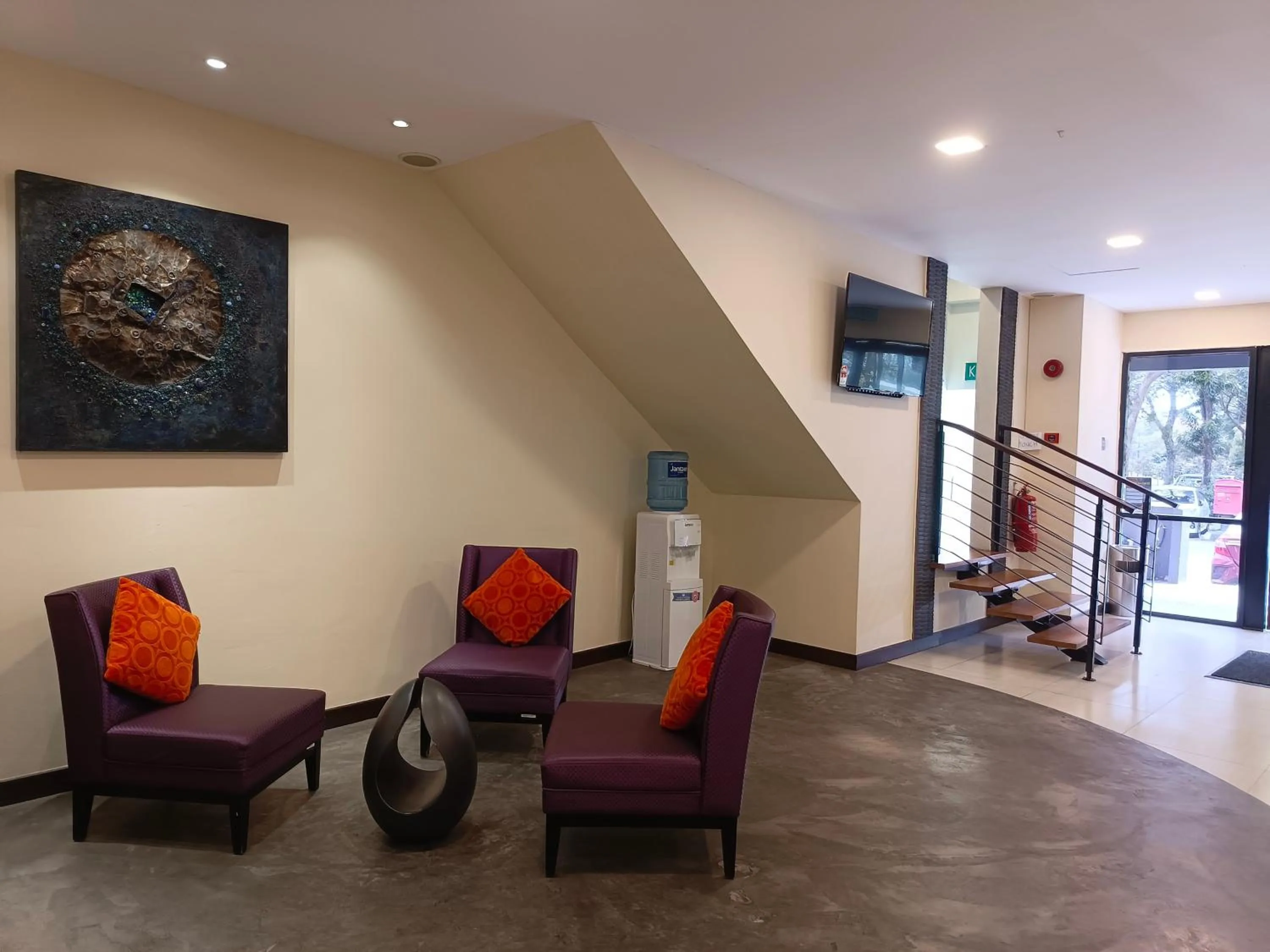 Lobby or reception in Kino Hotel