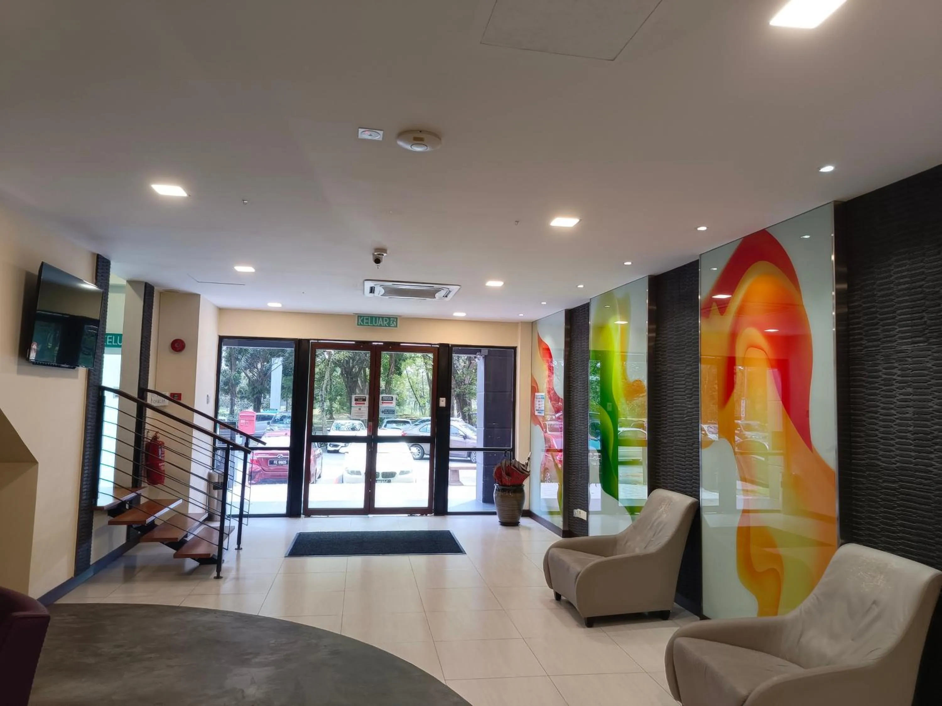 Lobby or reception in Kino Hotel