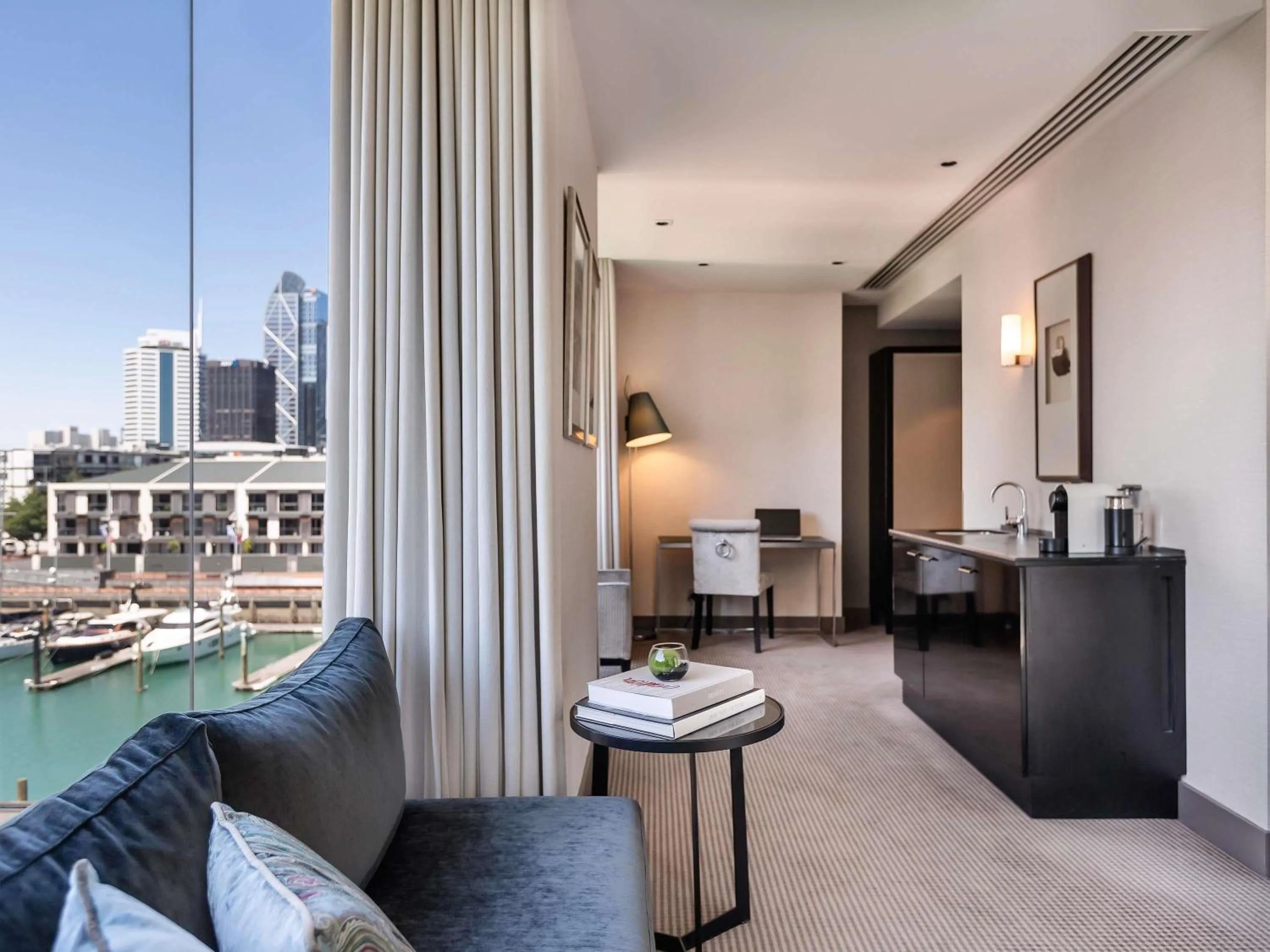 Bedroom in Sofitel Auckland Viaduct Harbour