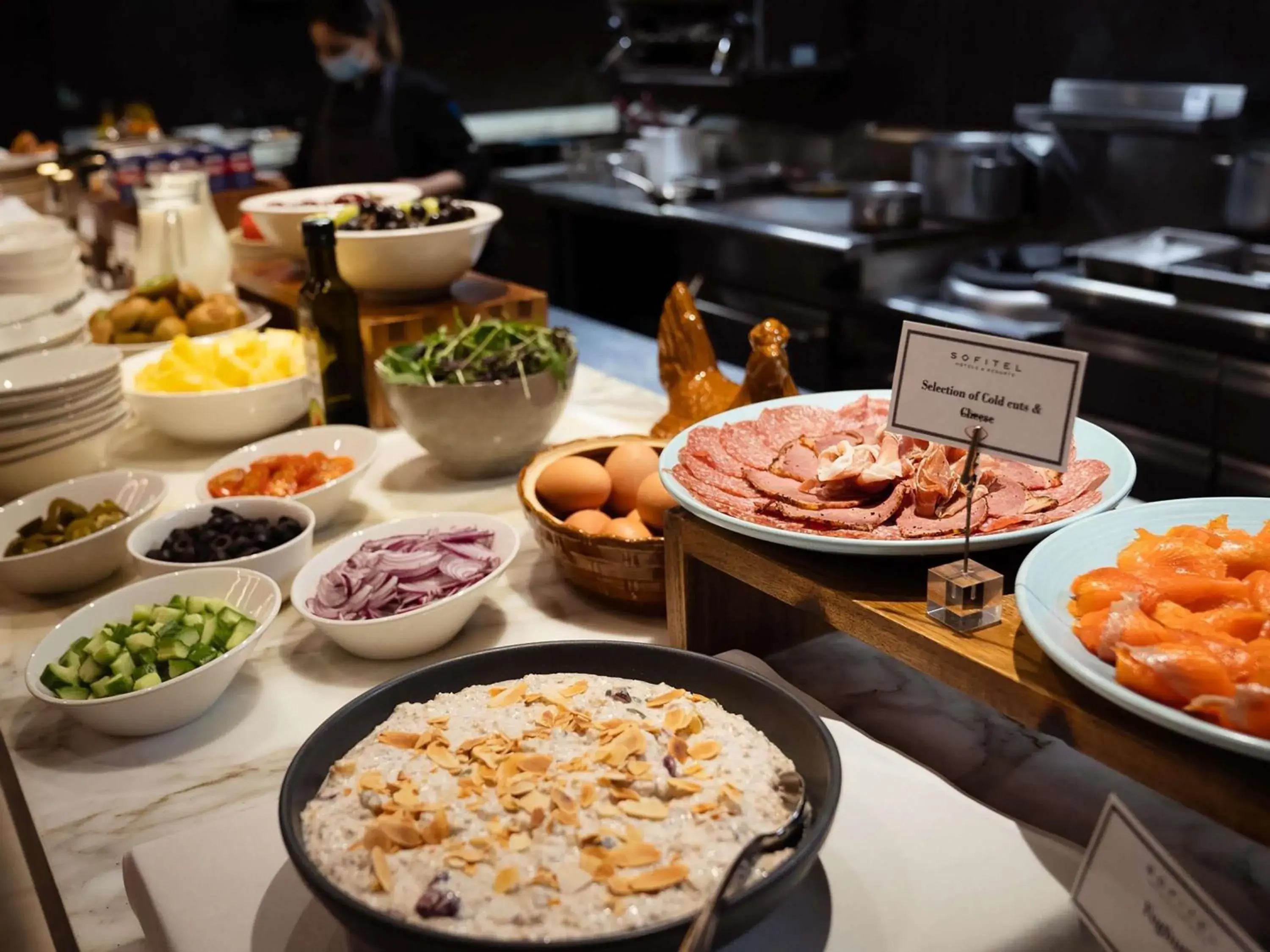 Breakfast in Sofitel Auckland Viaduct Harbour Breakfast in Sofitel Auckland Viaduct Harbour