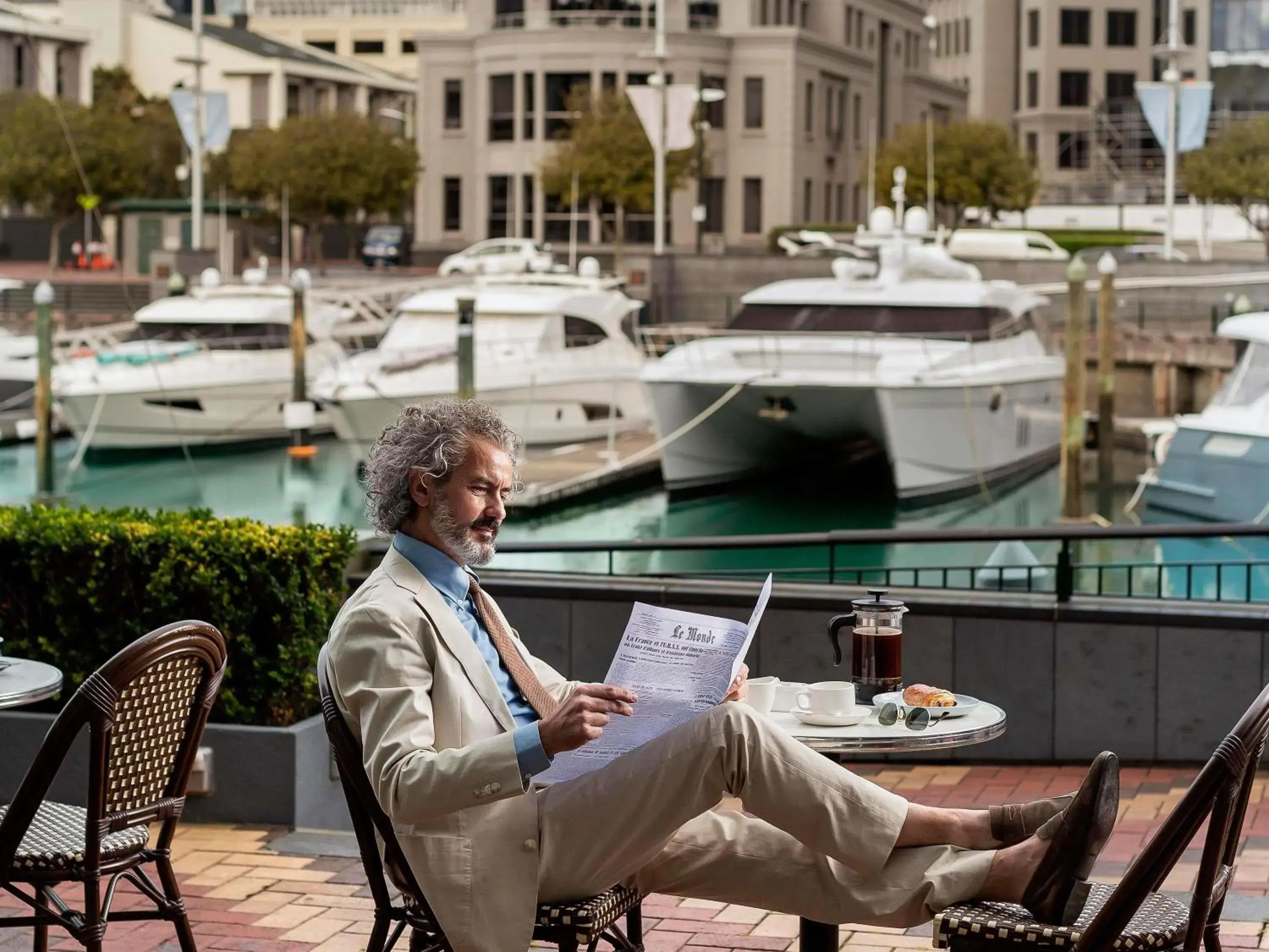 Restaurant/places to eat in Sofitel Auckland Viaduct Harbour Restaurant/places to eat in Sofitel Auckland Viaduct Harbour