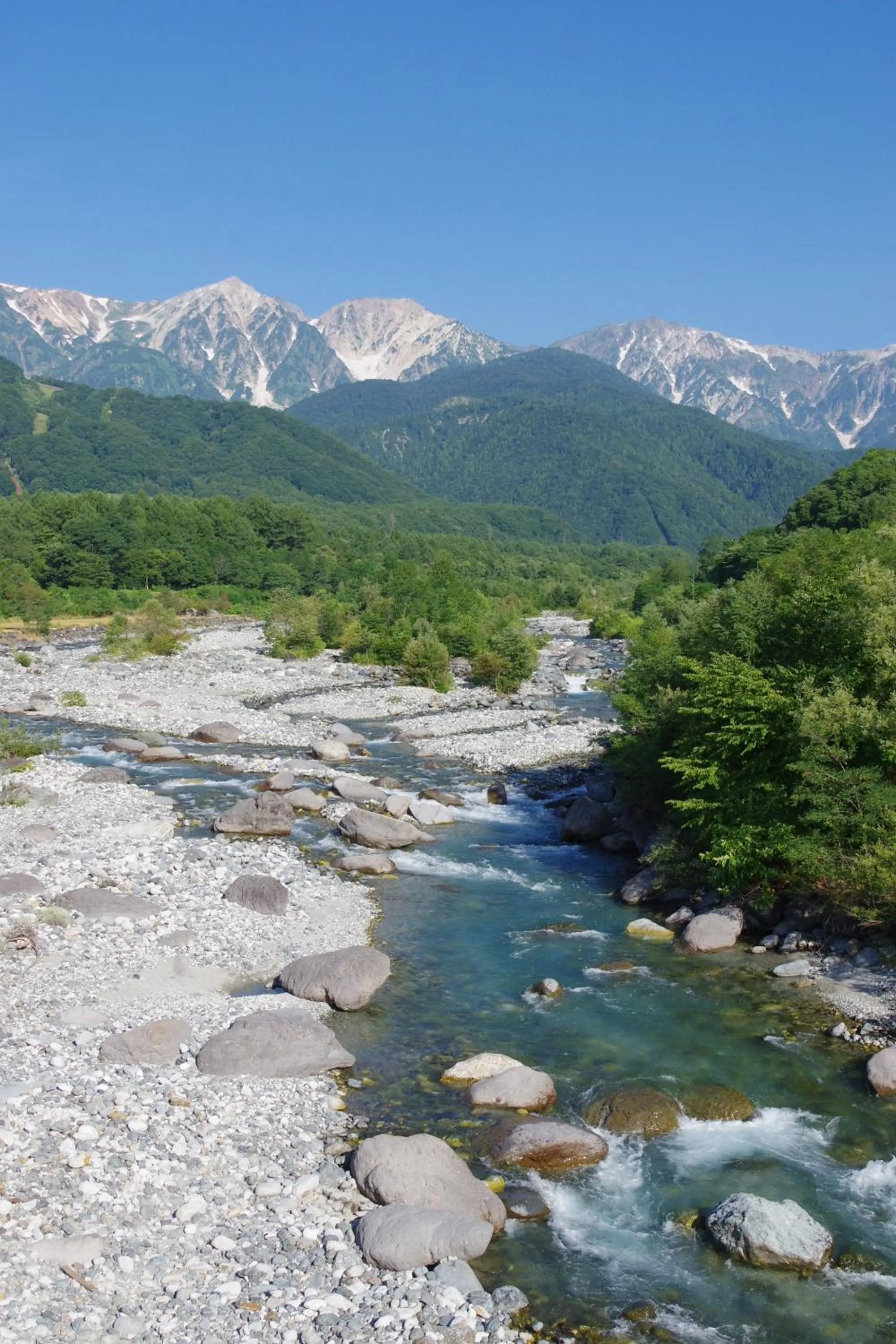 Natural landscape in Hakuba Ski-Kan