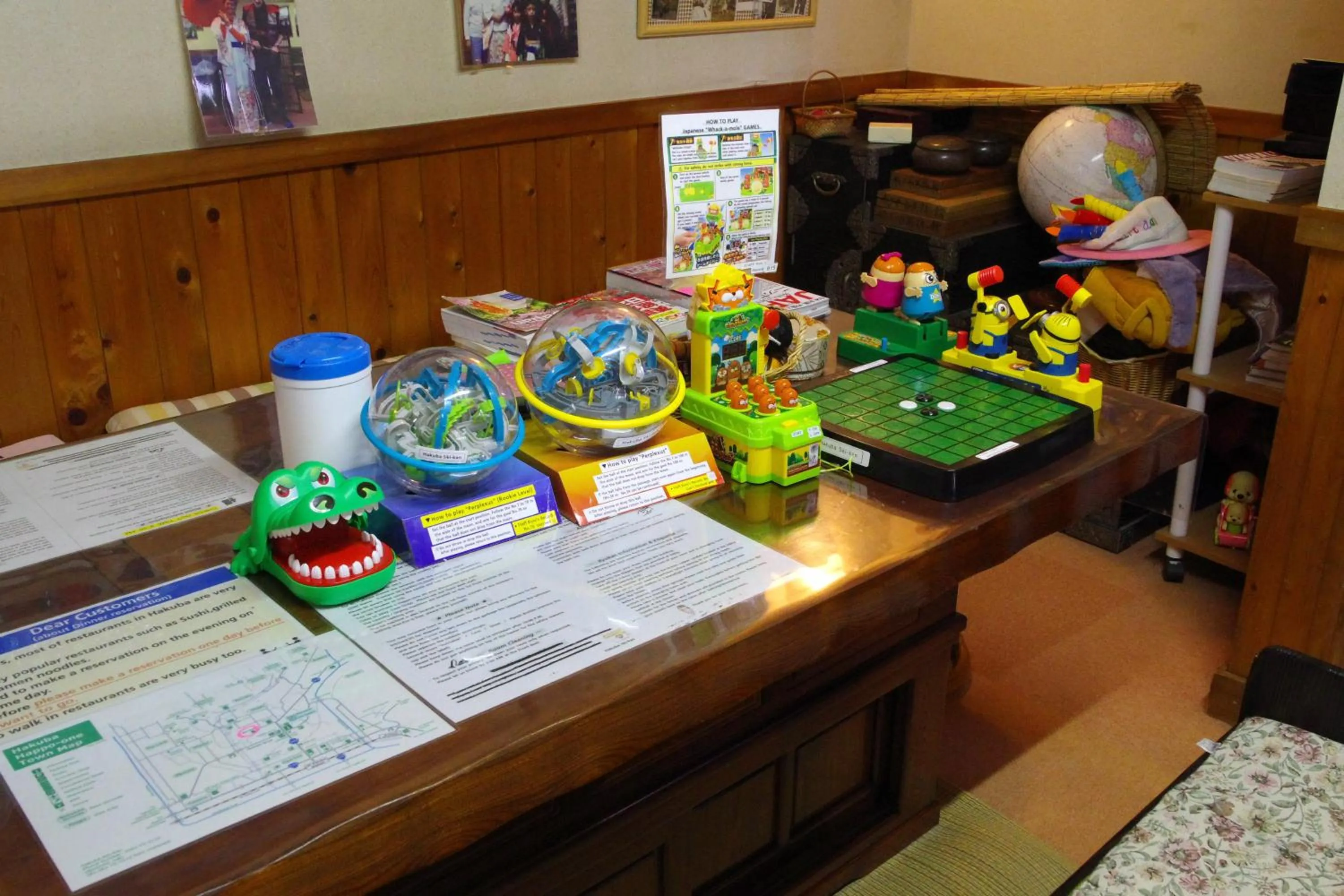 Game Room in Hakuba Ski-Kan