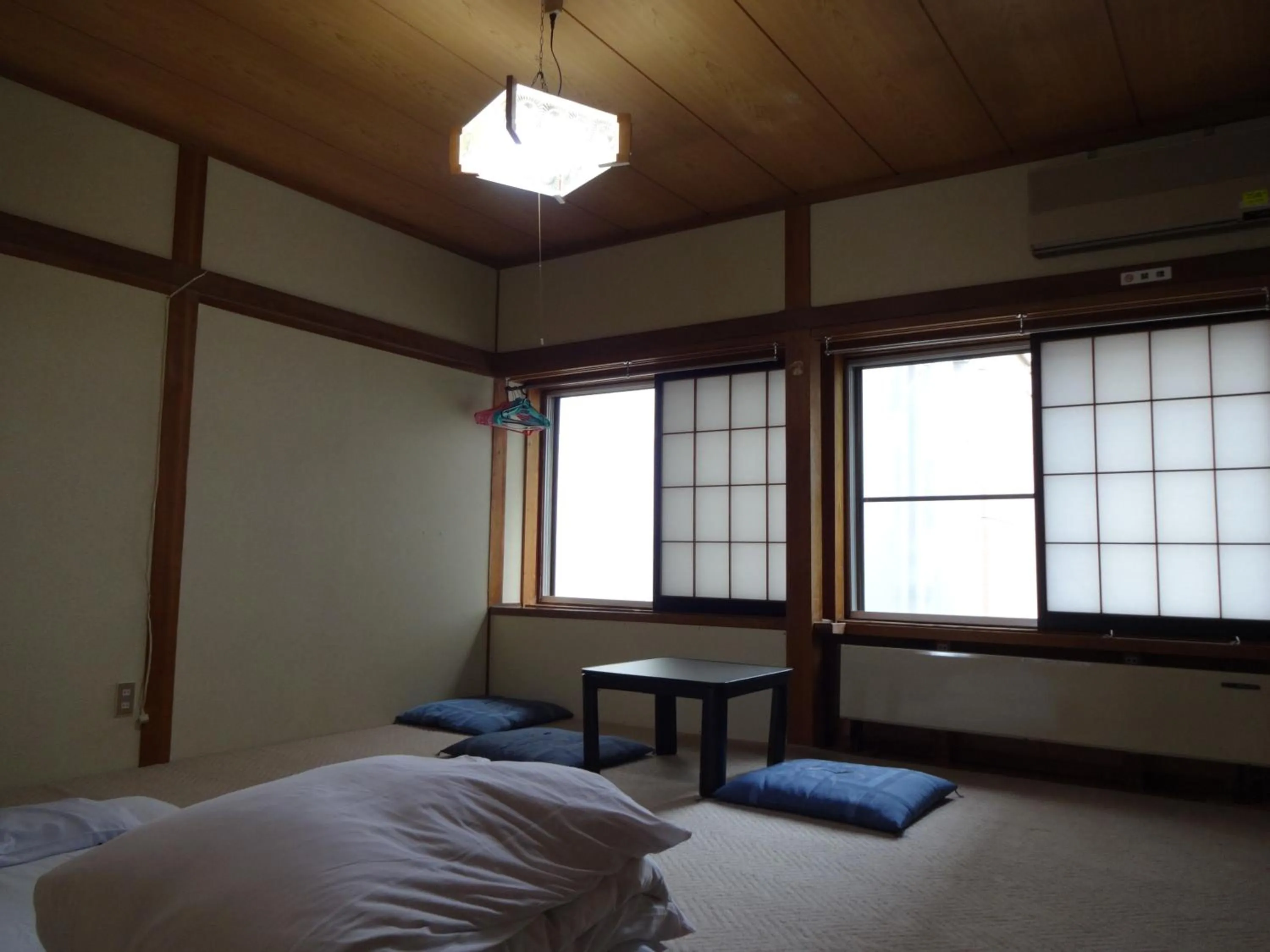 Bed in Hakuba Ski-Kan